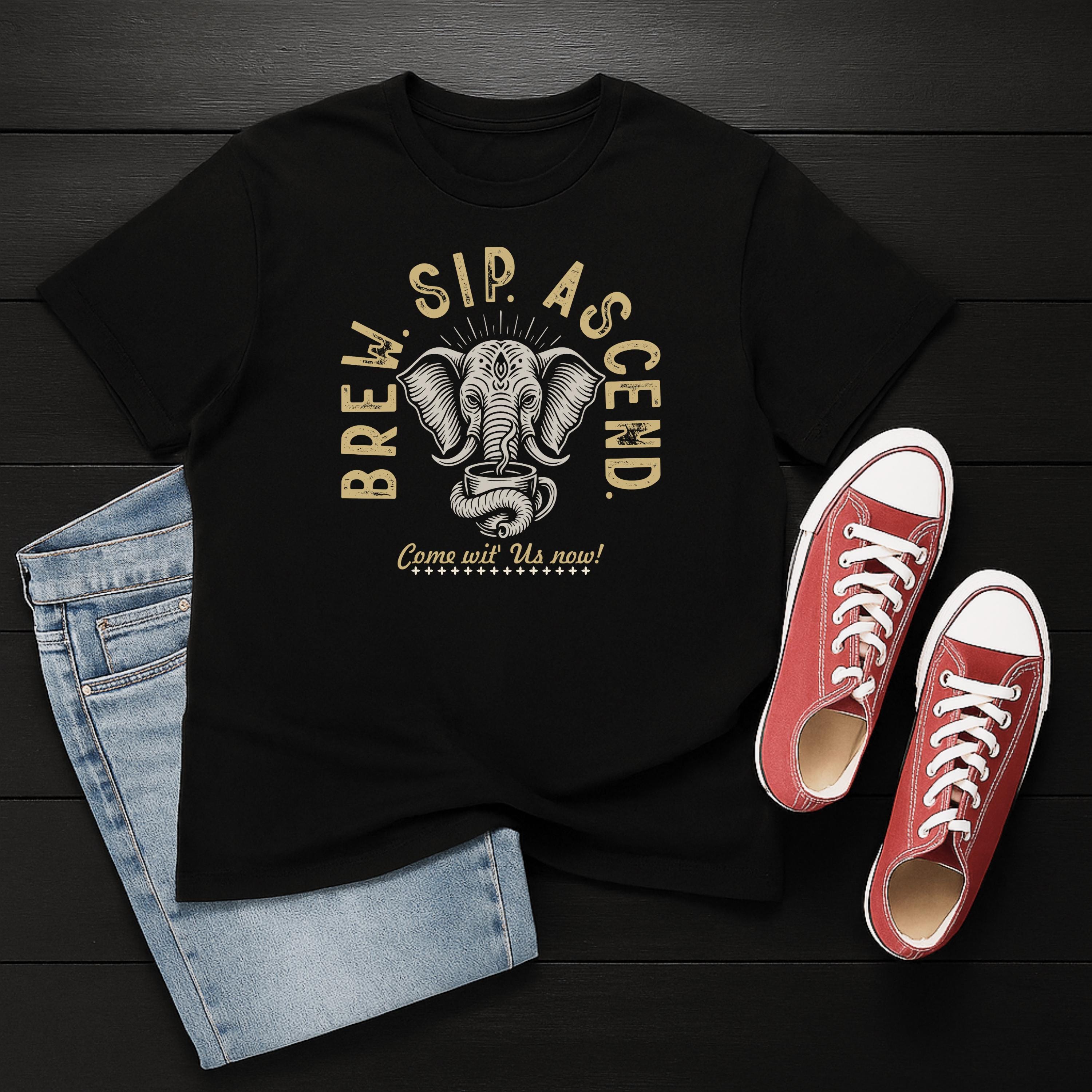 Brew Sip Ascend Coffee Cult | Free Shipping | 10% Off 2 Tees · 25% Off 3