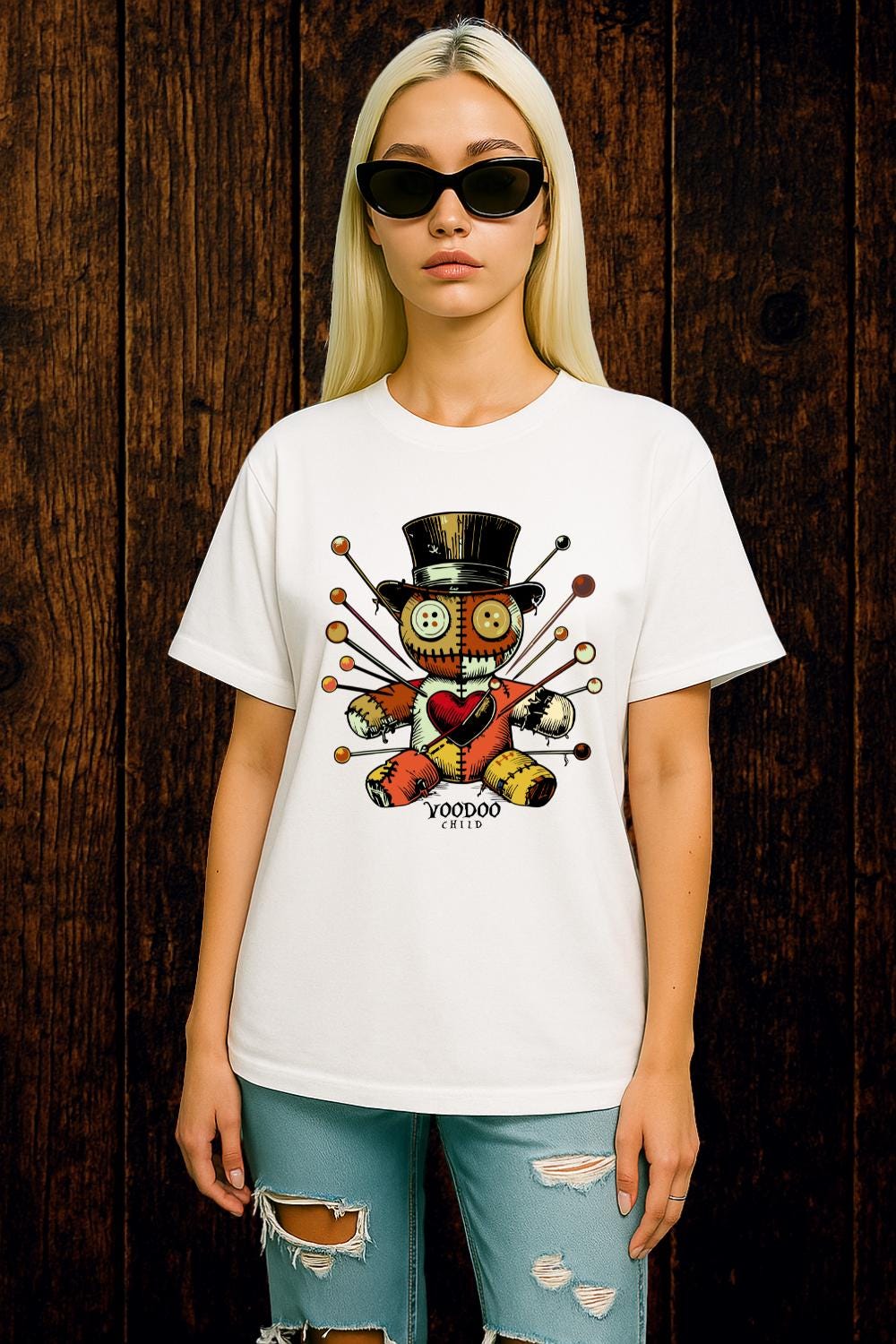 Voodoo Child Graphic T-Shirt | Free Shipping | 10% Off 2 Tees · 25% Off 3