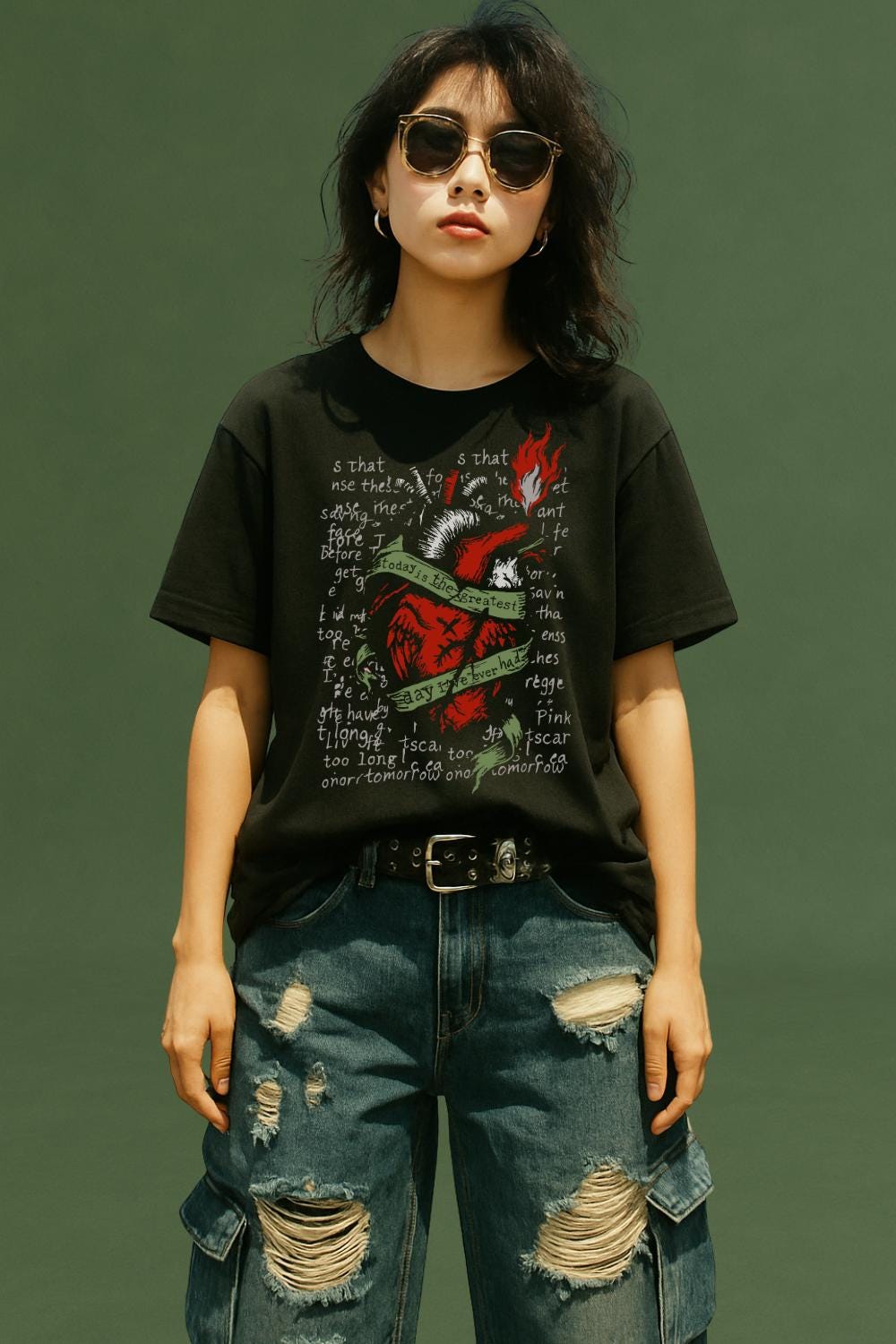 Greatest Day Heart Art | Free Shipping | 10% Off 2 Tees · 25% Off 3