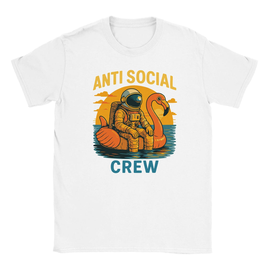 Anti Social Crew Astronaut | Free Shipping | 10% Off 2 Tees · 25% Off 3