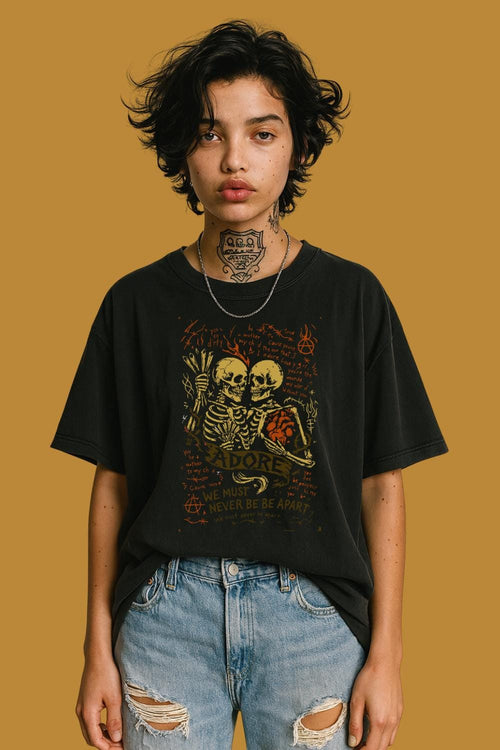 Adore Skeleton Lovers | Free Shipping | 10% Off 2 Tees · 25% Off 3