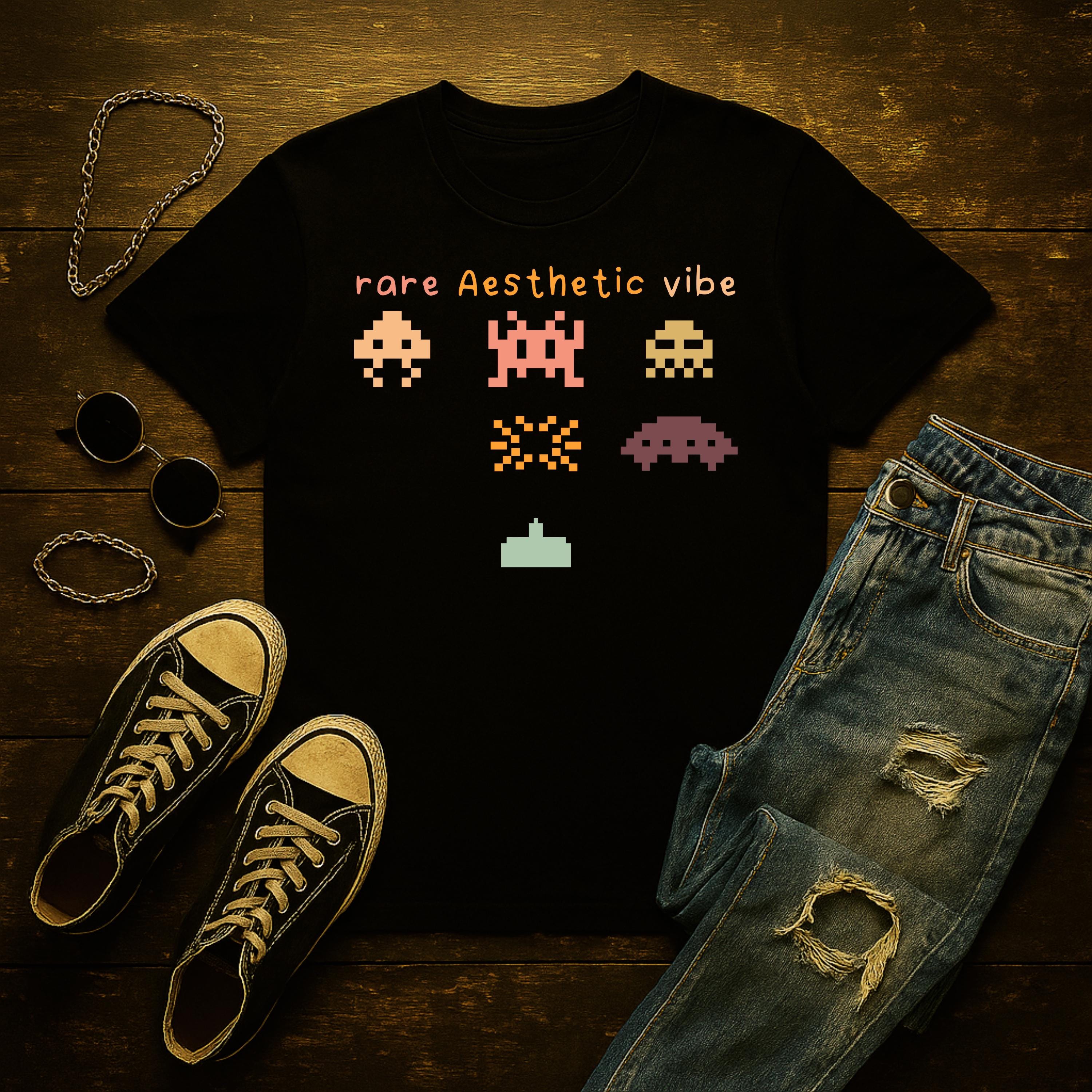Retro Pixel Art Arcade Graphic Shirt | Free Shipping | 10% Off 2 Tees · 25% Off 3
