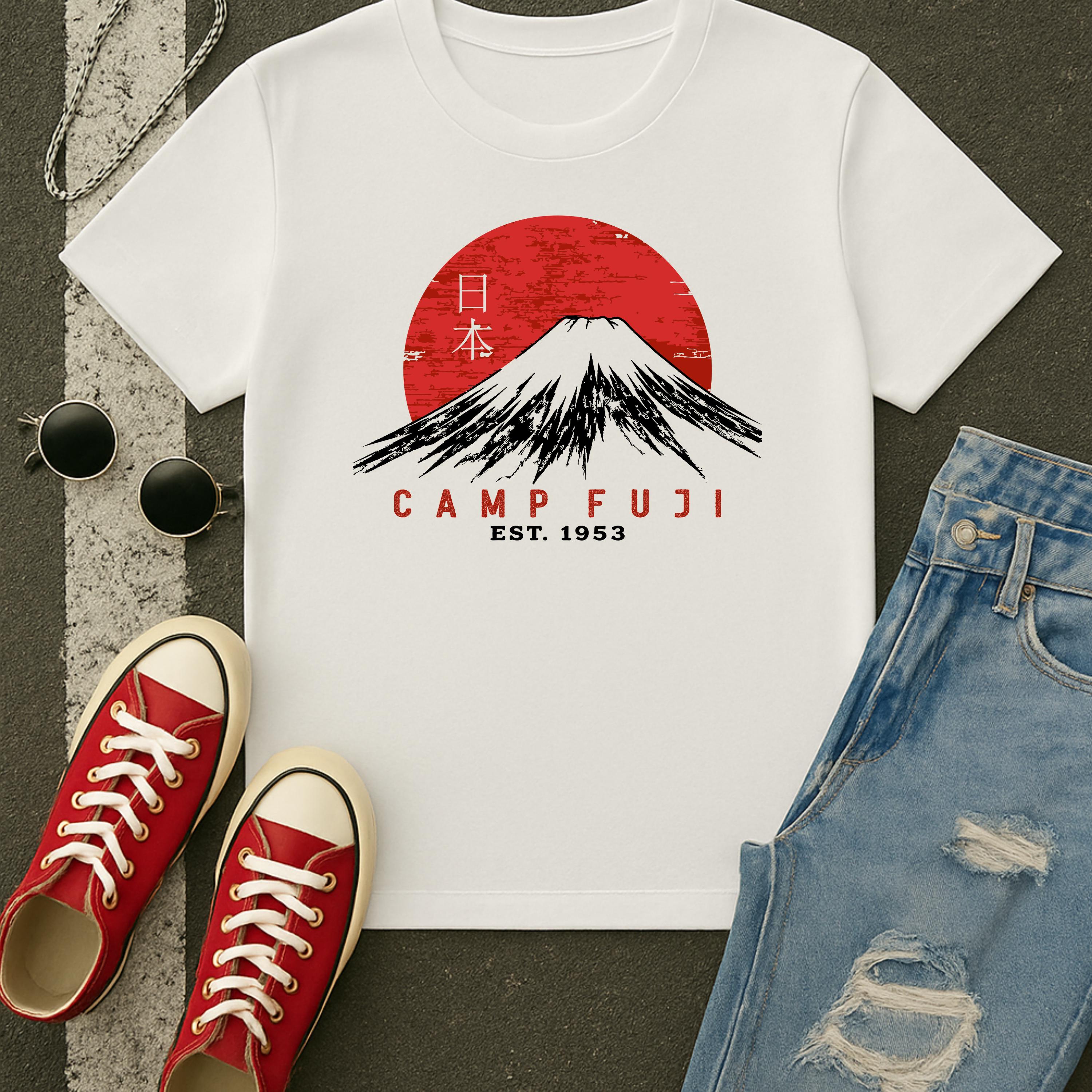 Camp Fuji T-Shirt Sunset | Free Shipping | 10% Off 2 Tees · 25% Off 3