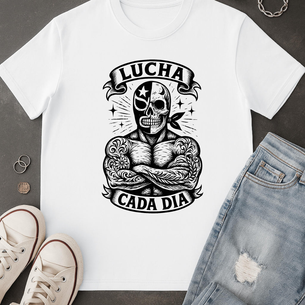 Lucha Cada Dia | Free Shipping | 10% Off 2 Tees · 25% Off 3
