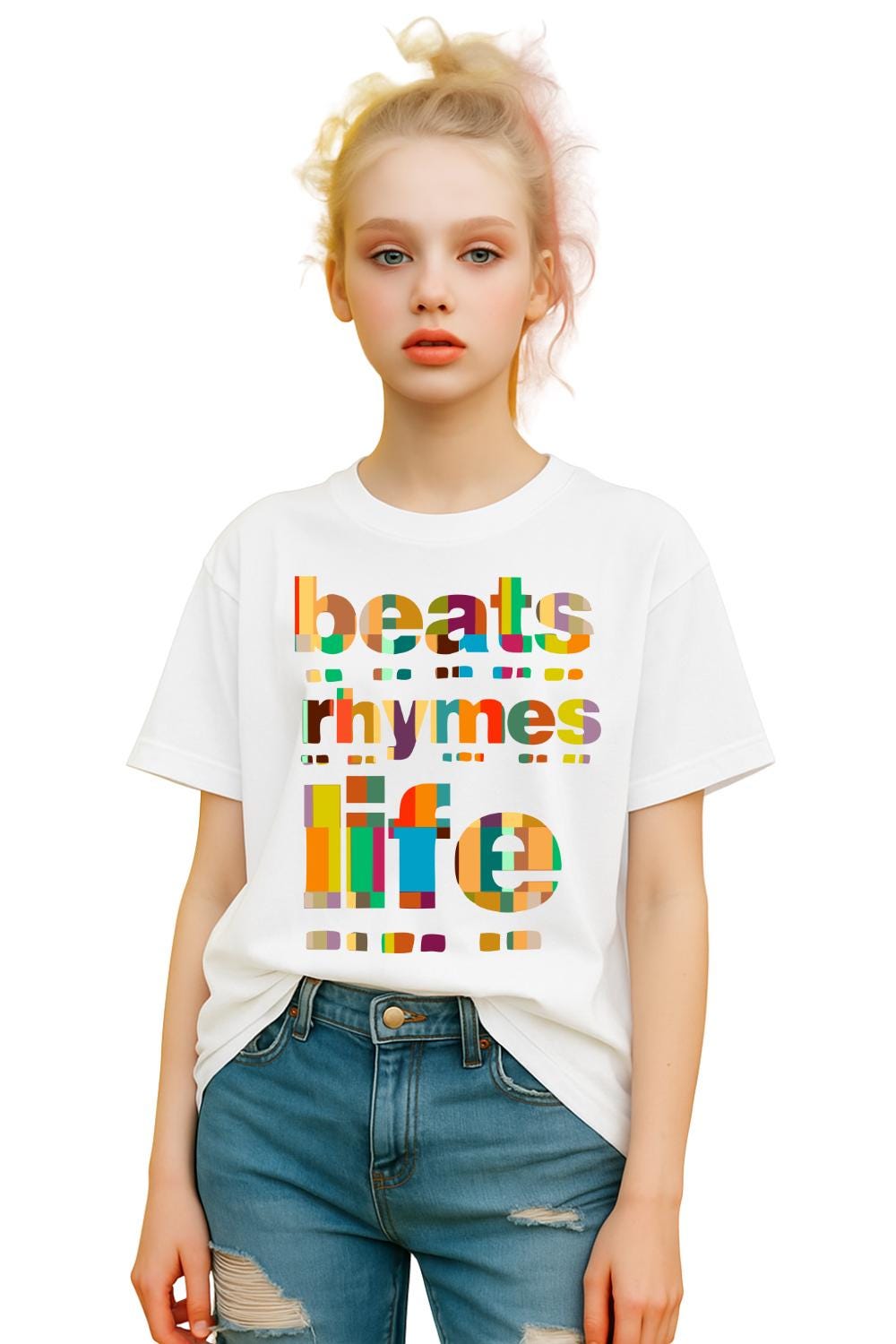 Beats Rhymes Life Tee | Free Shipping | 10% Off 2 Tees · 25% Off 3