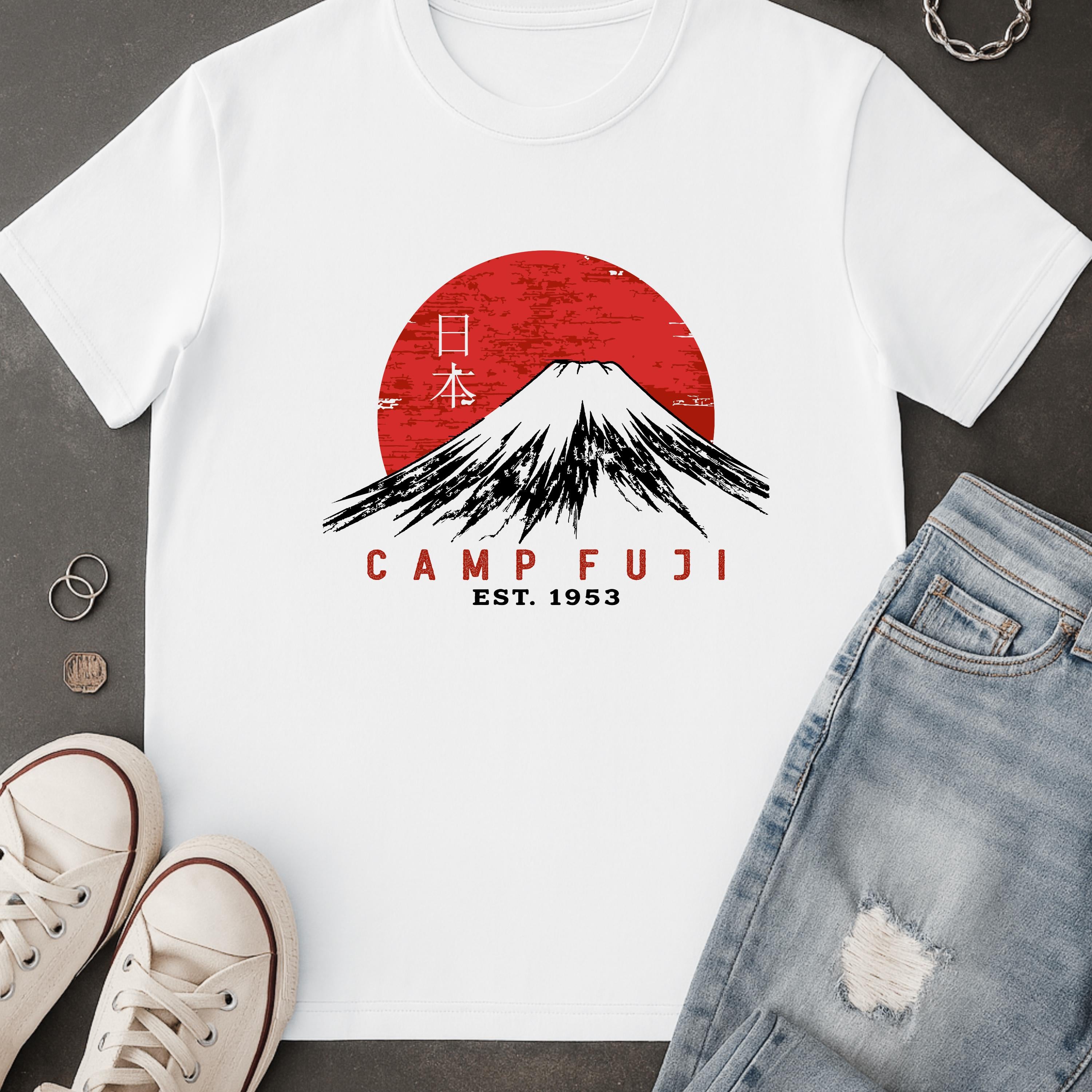 Camp Fuji T-Shirt Sunset | Free Shipping | 10% Off 2 Tees · 25% Off 3