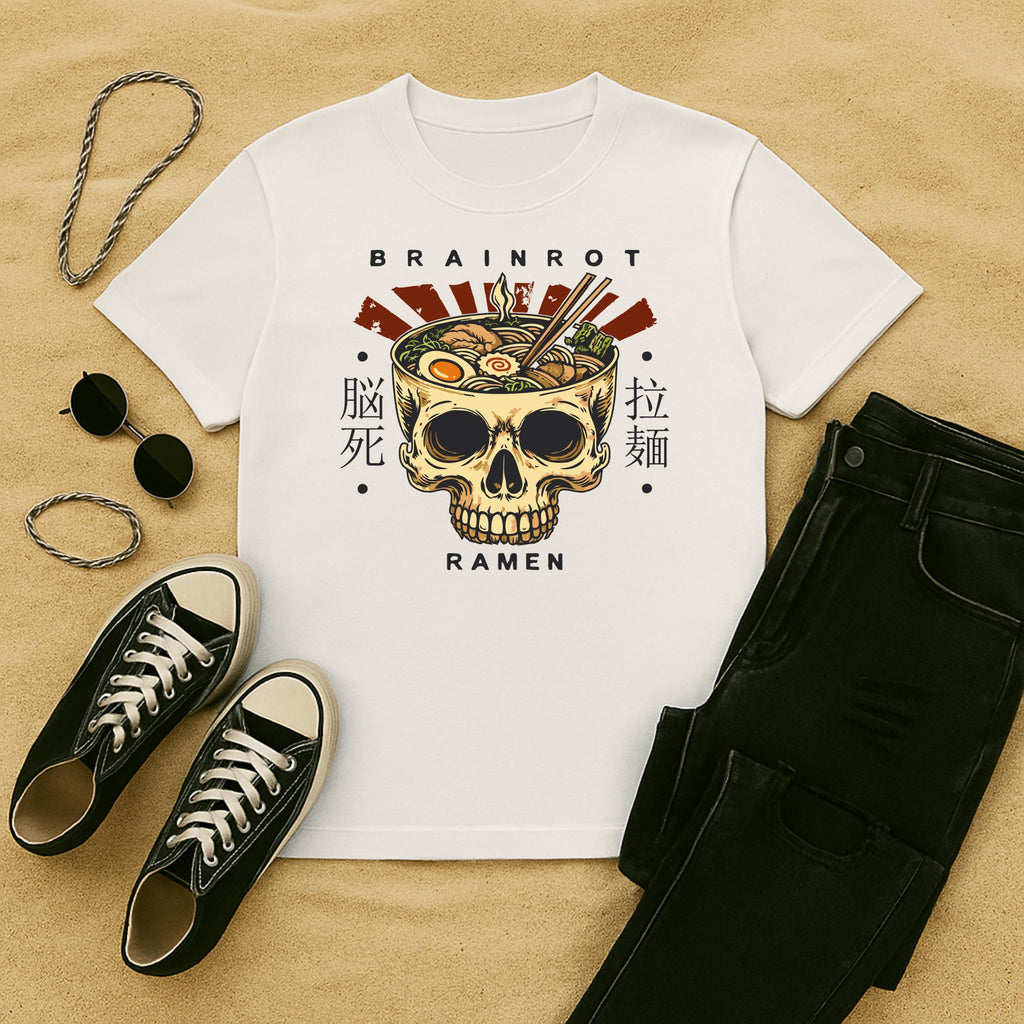 Brain Rot Ramen | Free Shipping | 10% Off 2 Tees · 25% Off 3