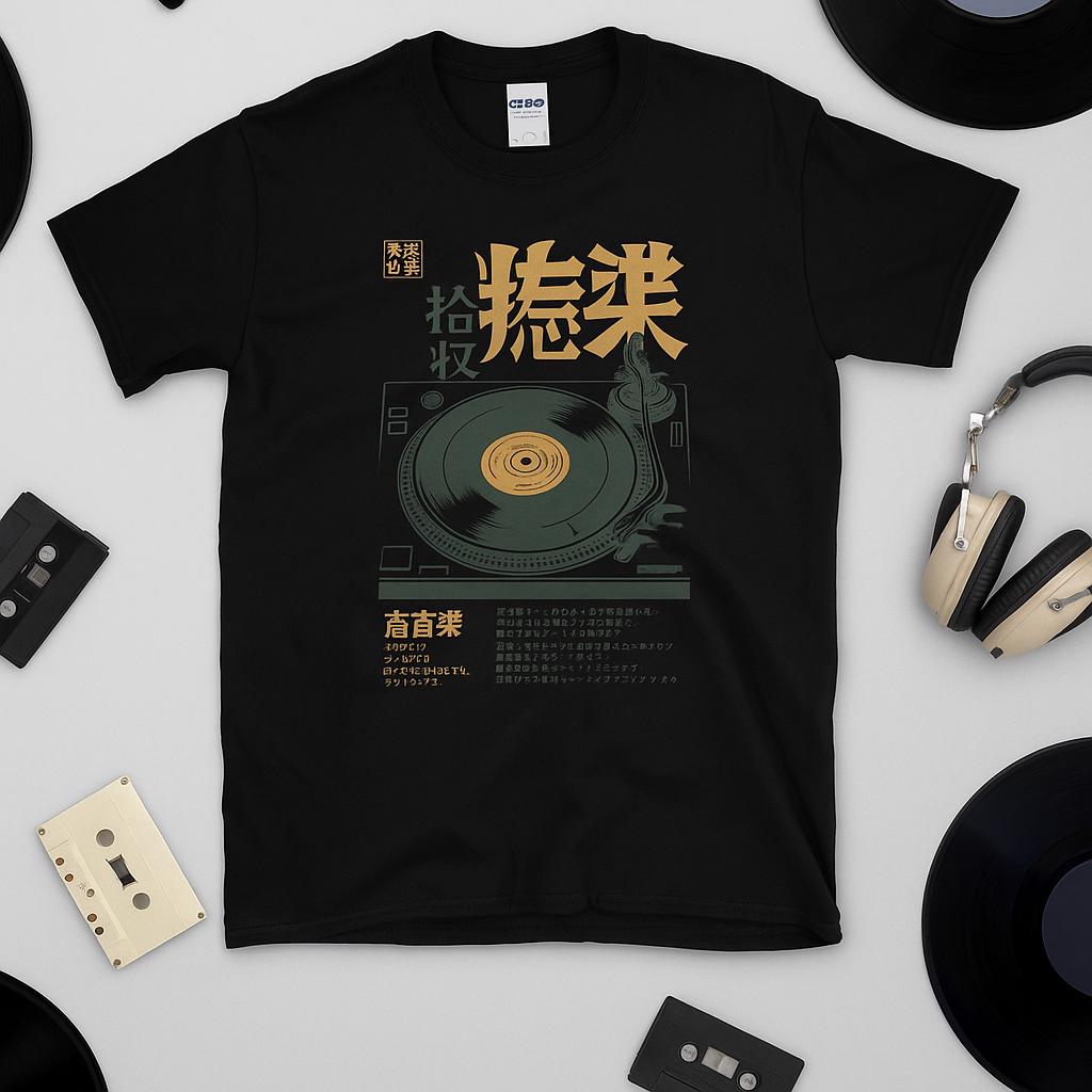 Tokyo Turntable Tiger | Free Shipping | 10% Off 2 Tees · 25% Off 3