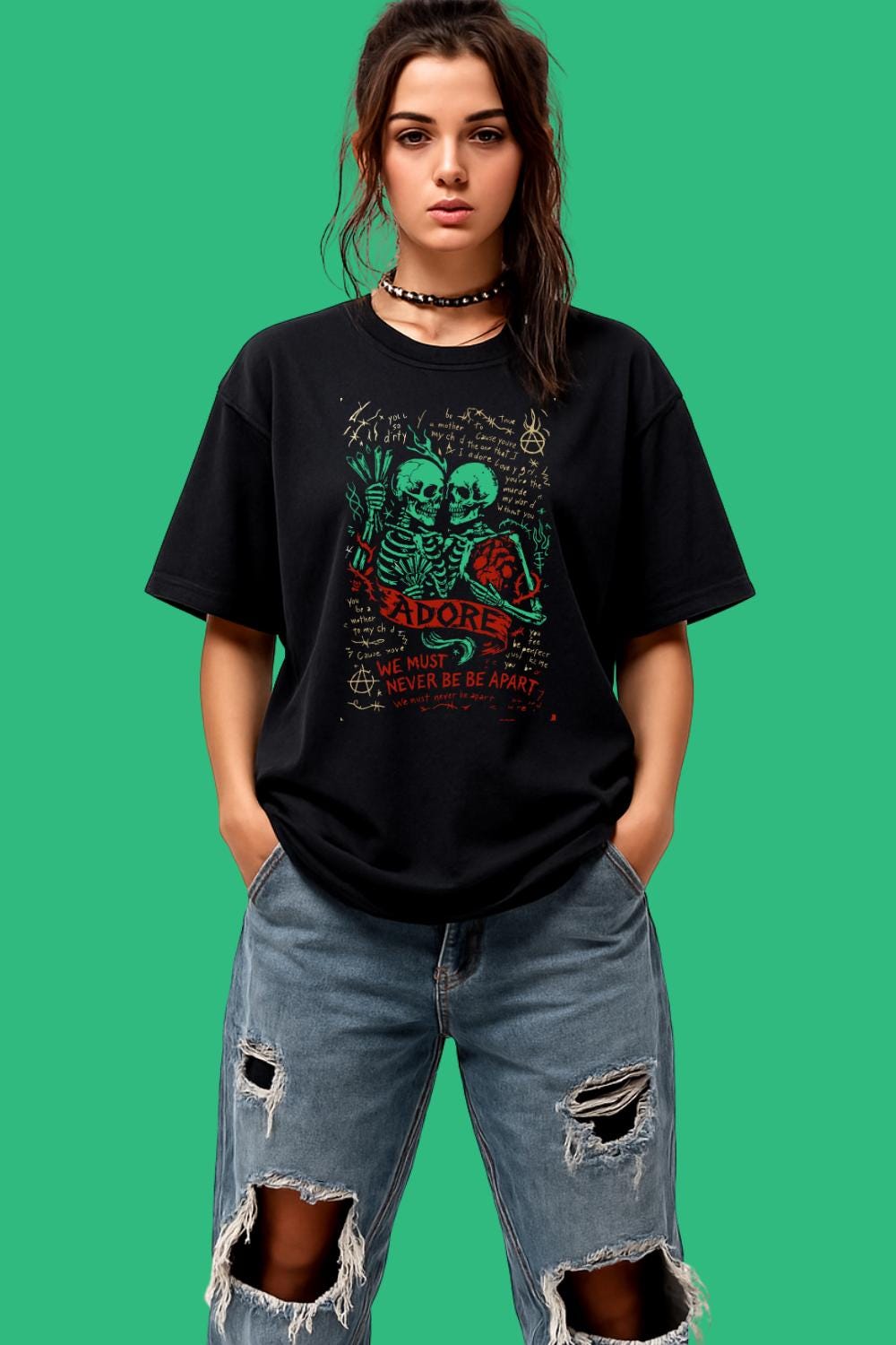 Adore Skeleton Lovers | Free Shipping | 10% Off 2 Tees · 25% Off 3