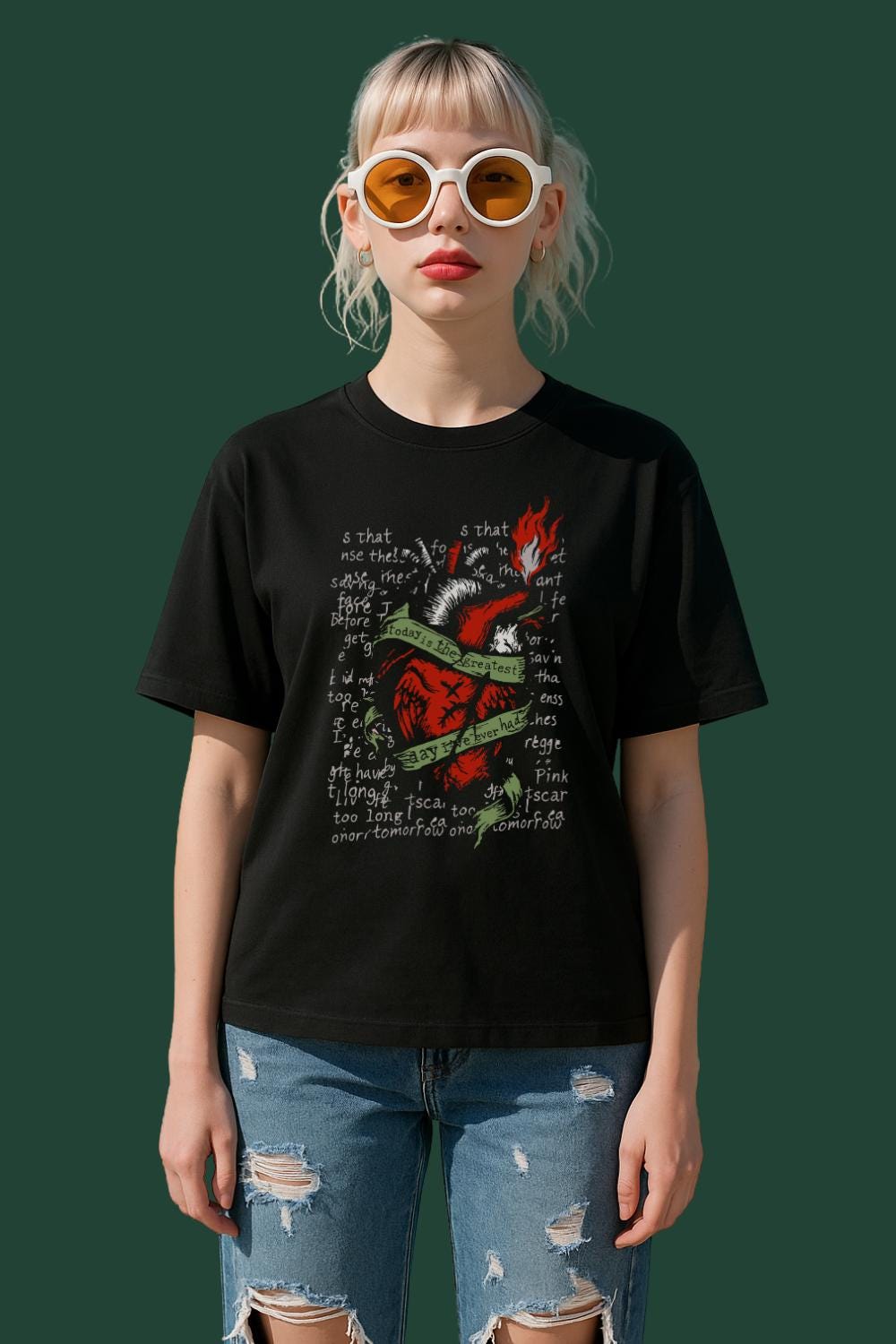 Greatest Day Heart Art | Free Shipping | 10% Off 2 Tees · 25% Off 3