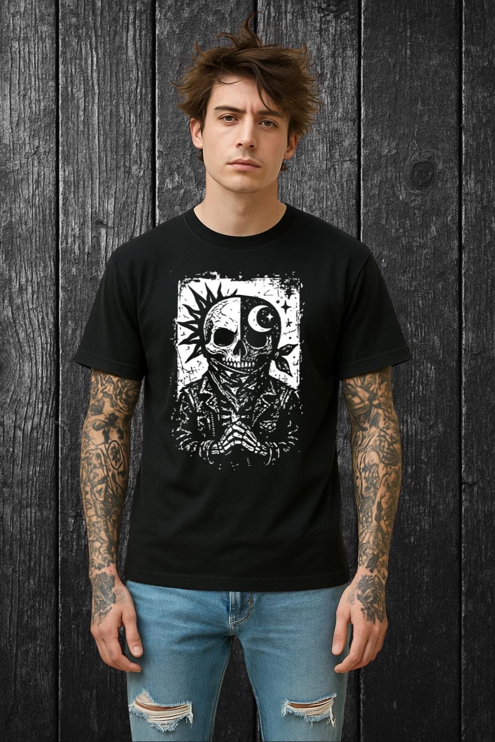 Day of the Dead Skull Tee | Free Shipping | 10% Off 2 Tees · 25% Off 3