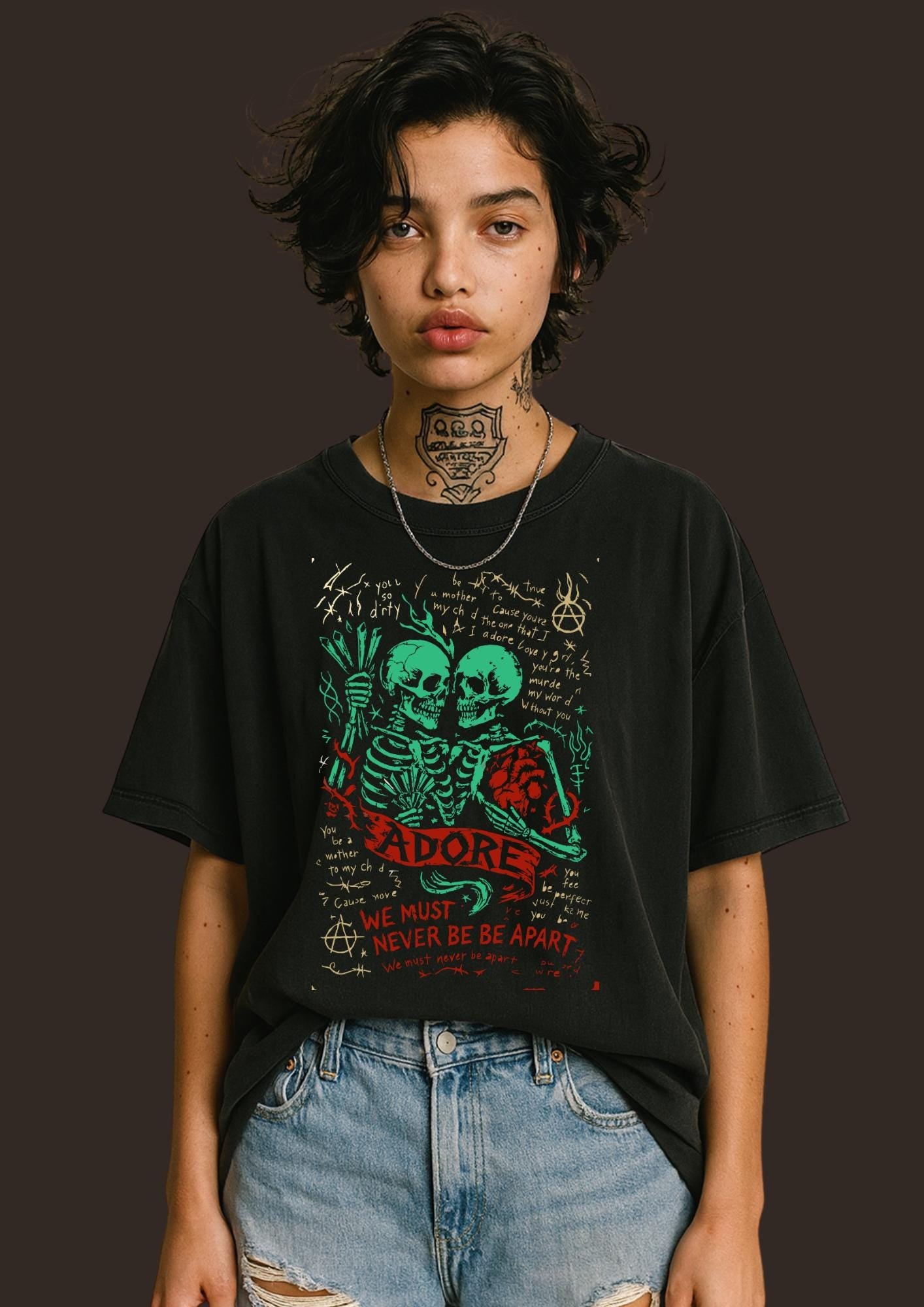 Adore Skeleton Lovers | Free Shipping | 10% Off 2 Tees · 25% Off 3