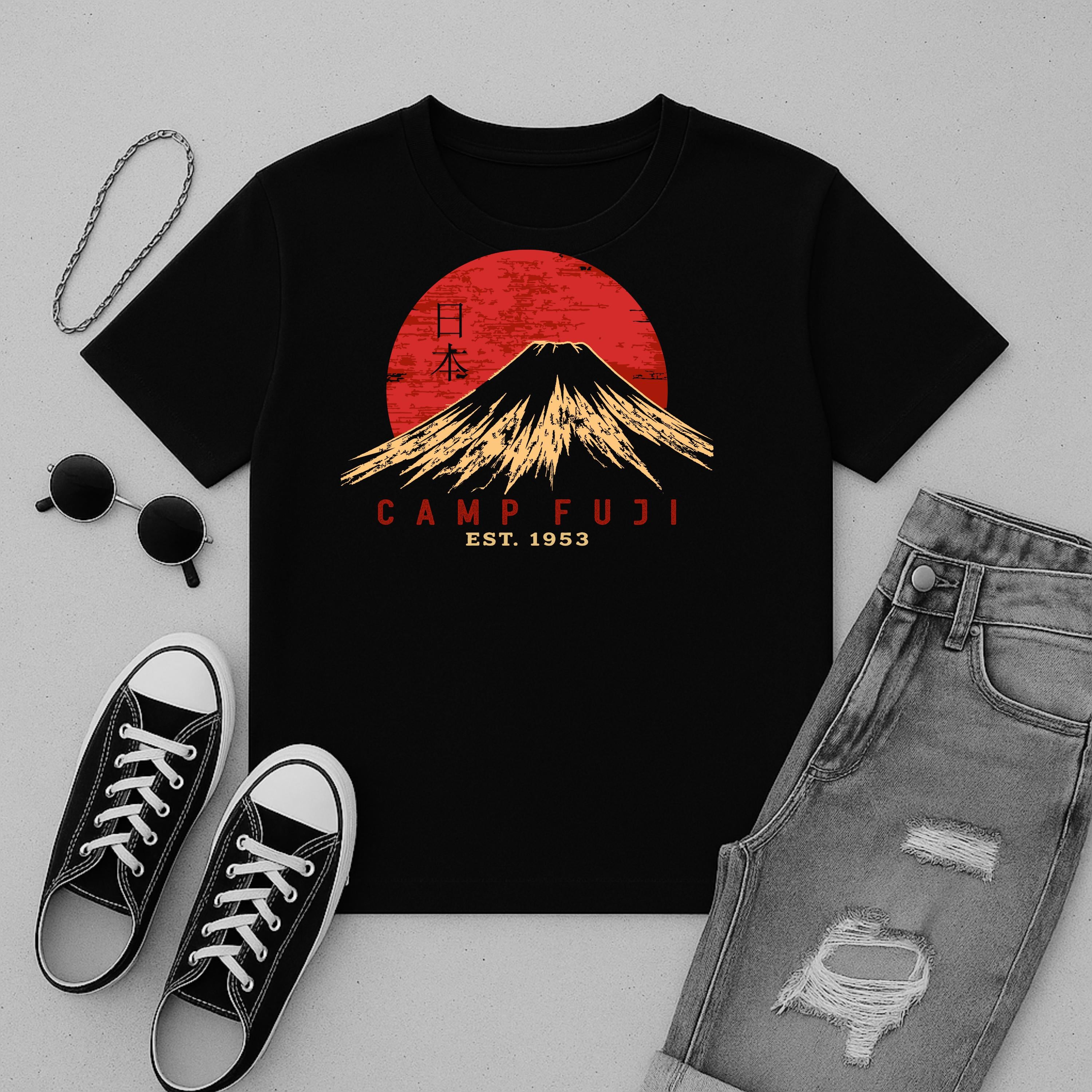 Camp Fuji T-Shirt | Free Shipping | 10% Off 2 Tees · 25% Off 3