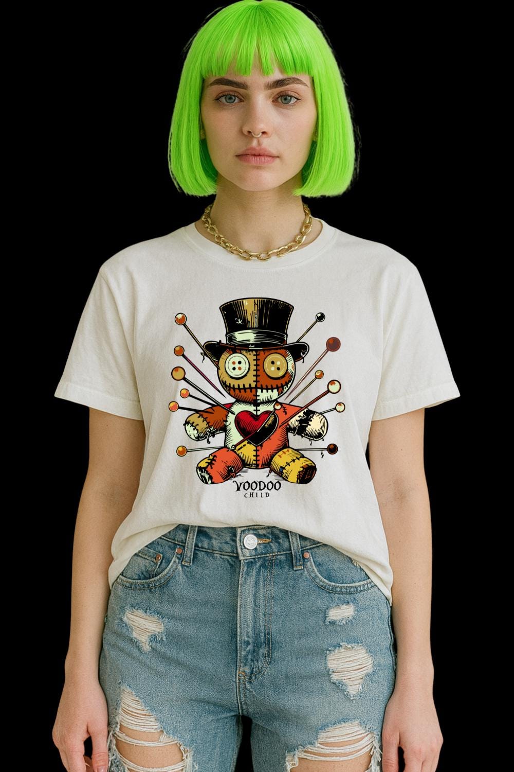 Voodoo Child Graphic T-Shirt | Free Shipping | 10% Off 2 Tees · 25% Off 3