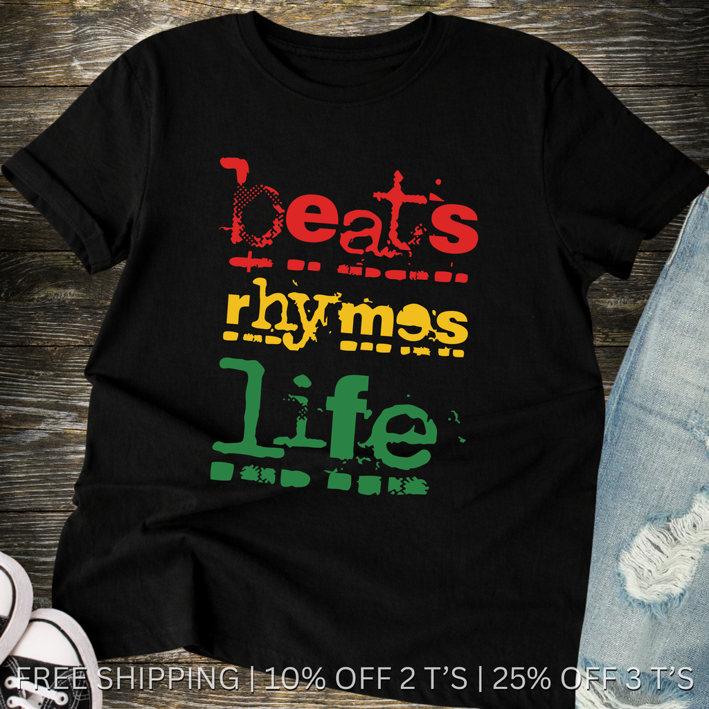 Beats rhymes Life Reggae | Free Shipping | 10% Off 2 Tees · 25% Off 3