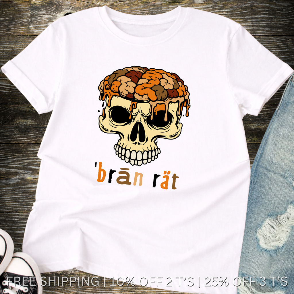 Brain Rot Graphic T Shirt | Free Shipping | 10% Off 2 Tees · 25% Off 3