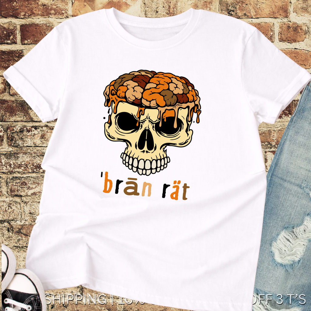 Brain Rot Graphic T Shirt | Free Shipping | 10% Off 2 Tees · 25% Off 3