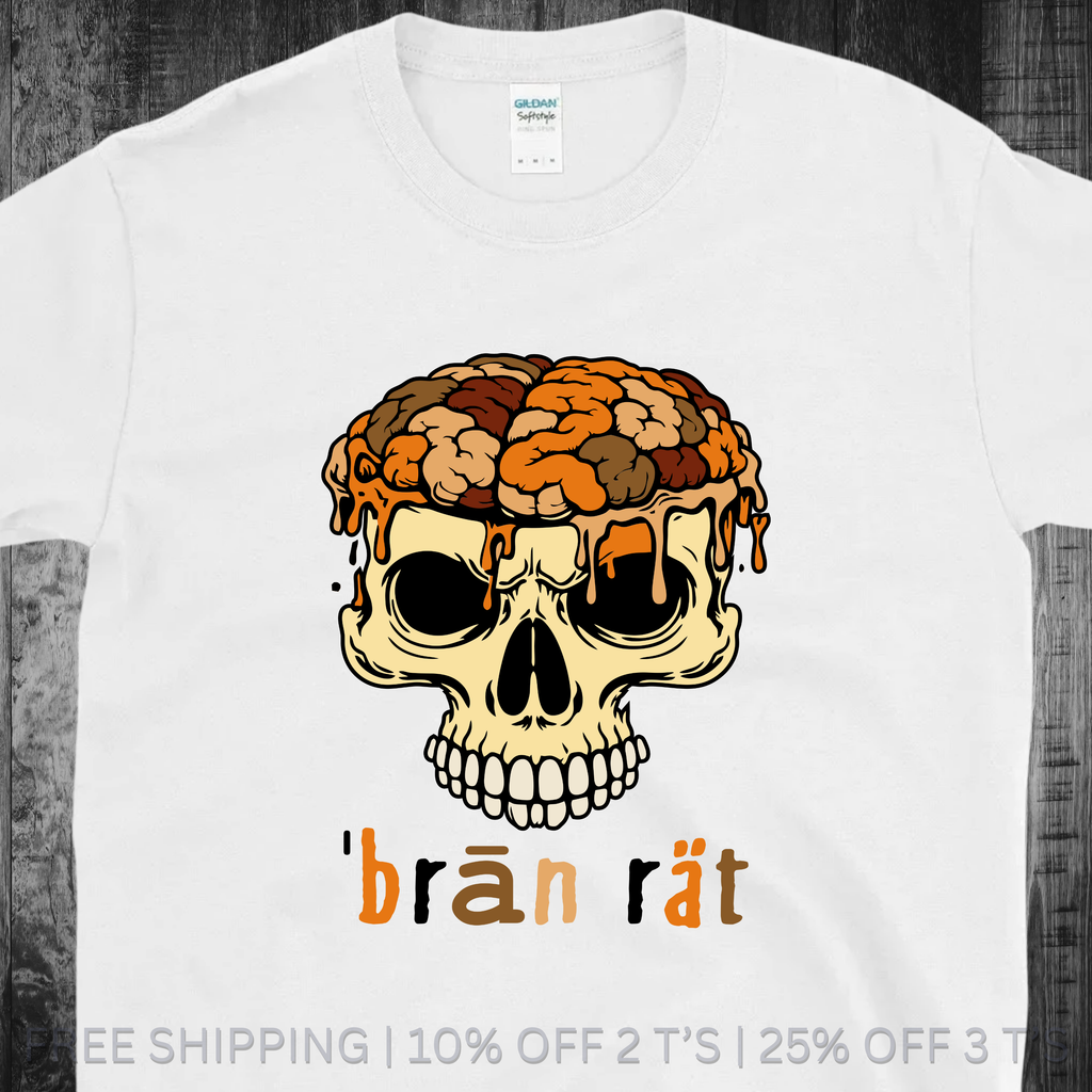Brain Rot Graphic T Shirt | Free Shipping | 10% Off 2 Tees · 25% Off 3