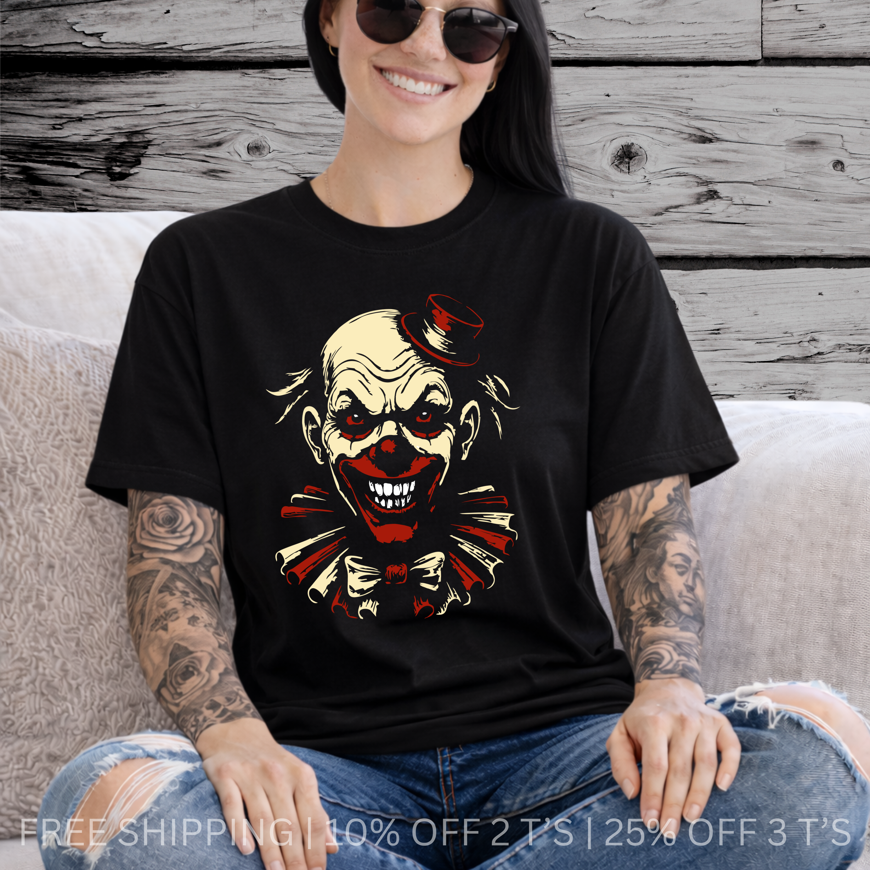 Got Coulrophobia | Free Shipping | 10% Off 2 Tees · 25% Off 3