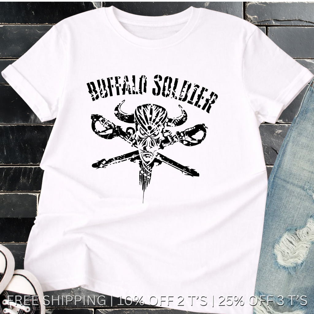 Buffalo Soldier | Free Shipping | 10% Off 2 Tees · 25% Off 3