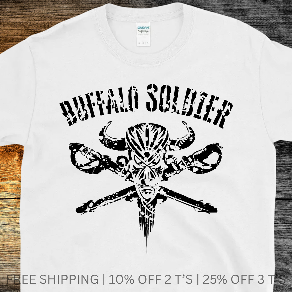 Buffalo Soldier | Free Shipping | 10% Off 2 Tees · 25% Off 3