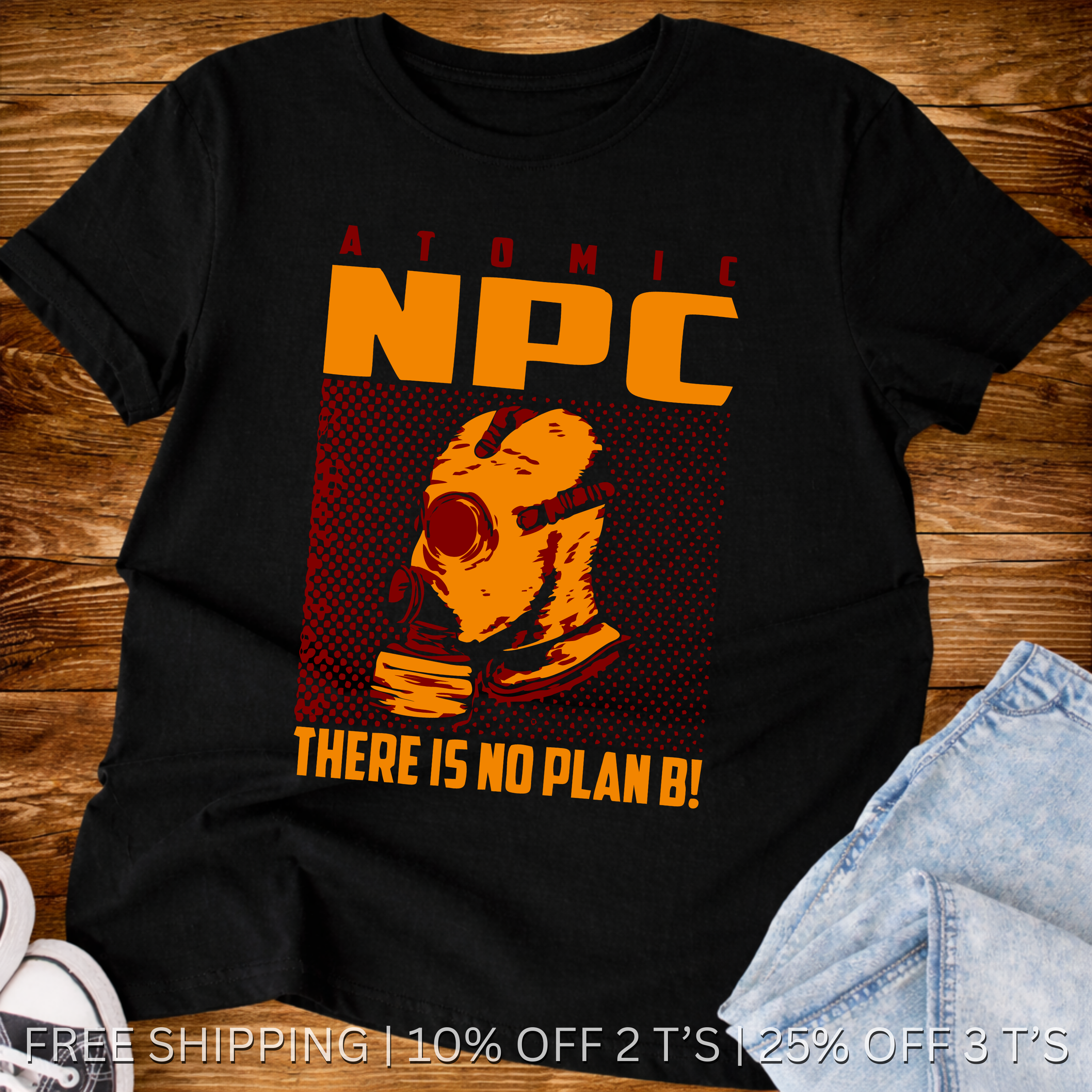 Atomic NPC  Meme | Free Shipping | 10% Off 2 Tees · 25% Off 3