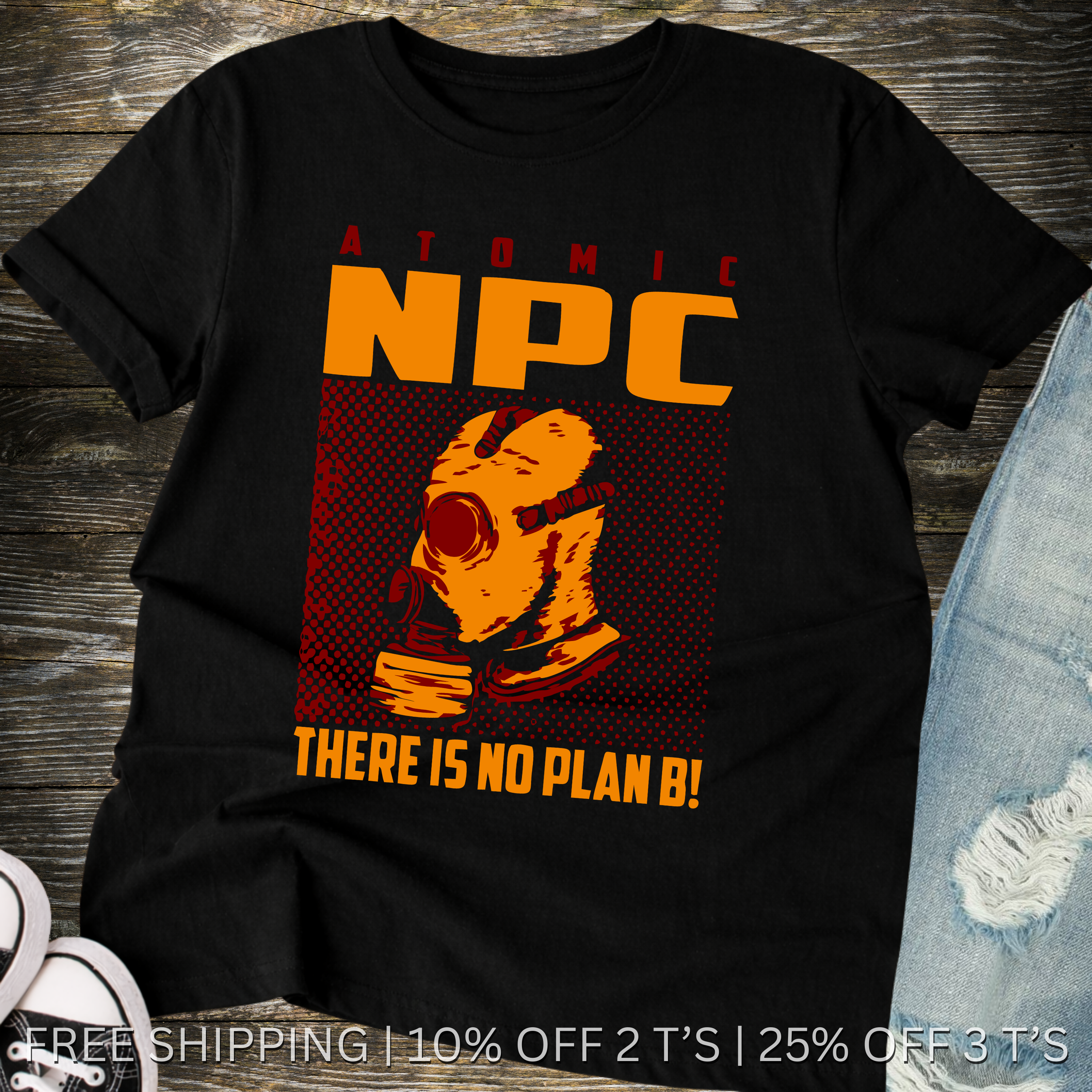 Atomic NPC  Meme | Free Shipping | 10% Off 2 Tees · 25% Off 3