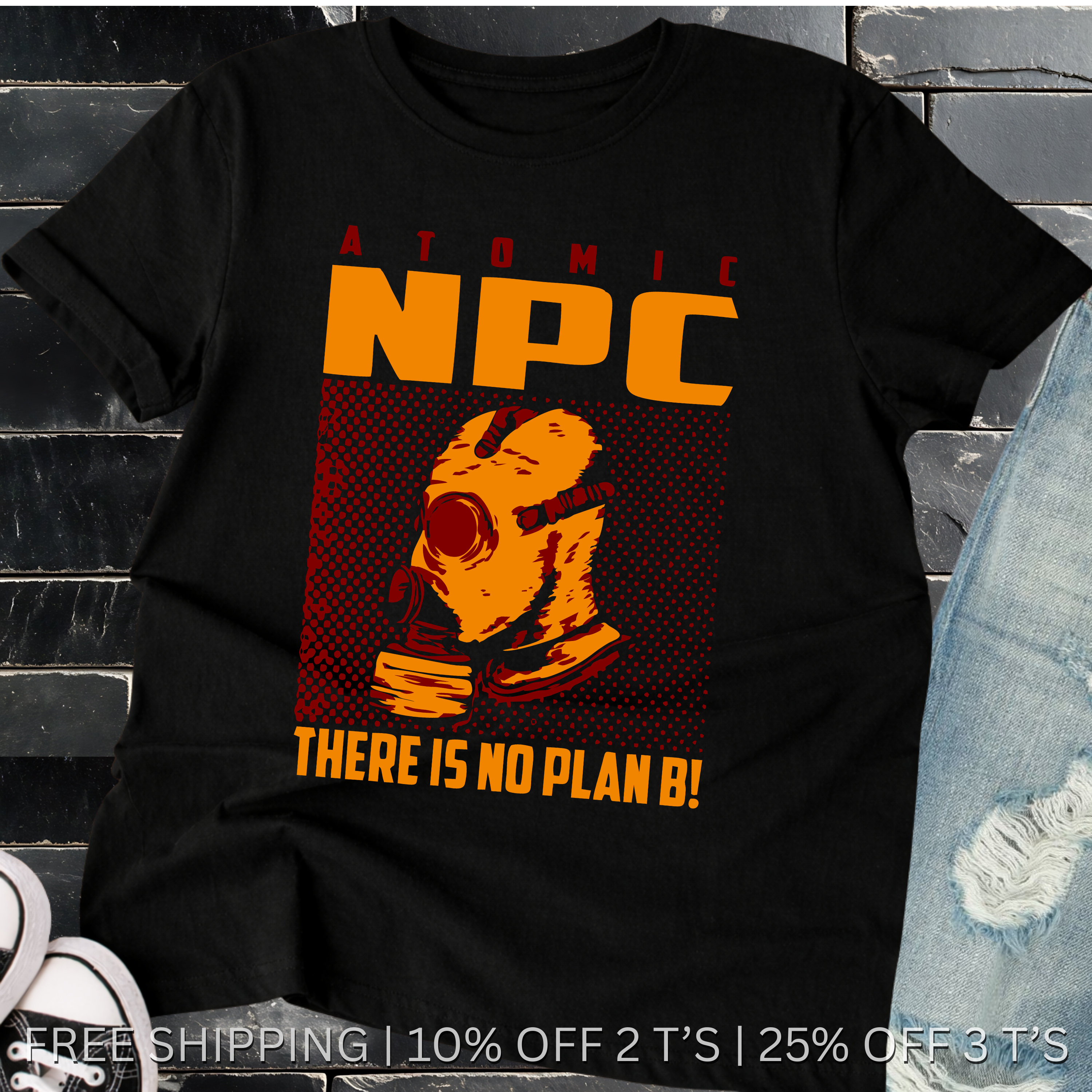 Atomic NPC  Meme | Free Shipping | 10% Off 2 Tees · 25% Off 3