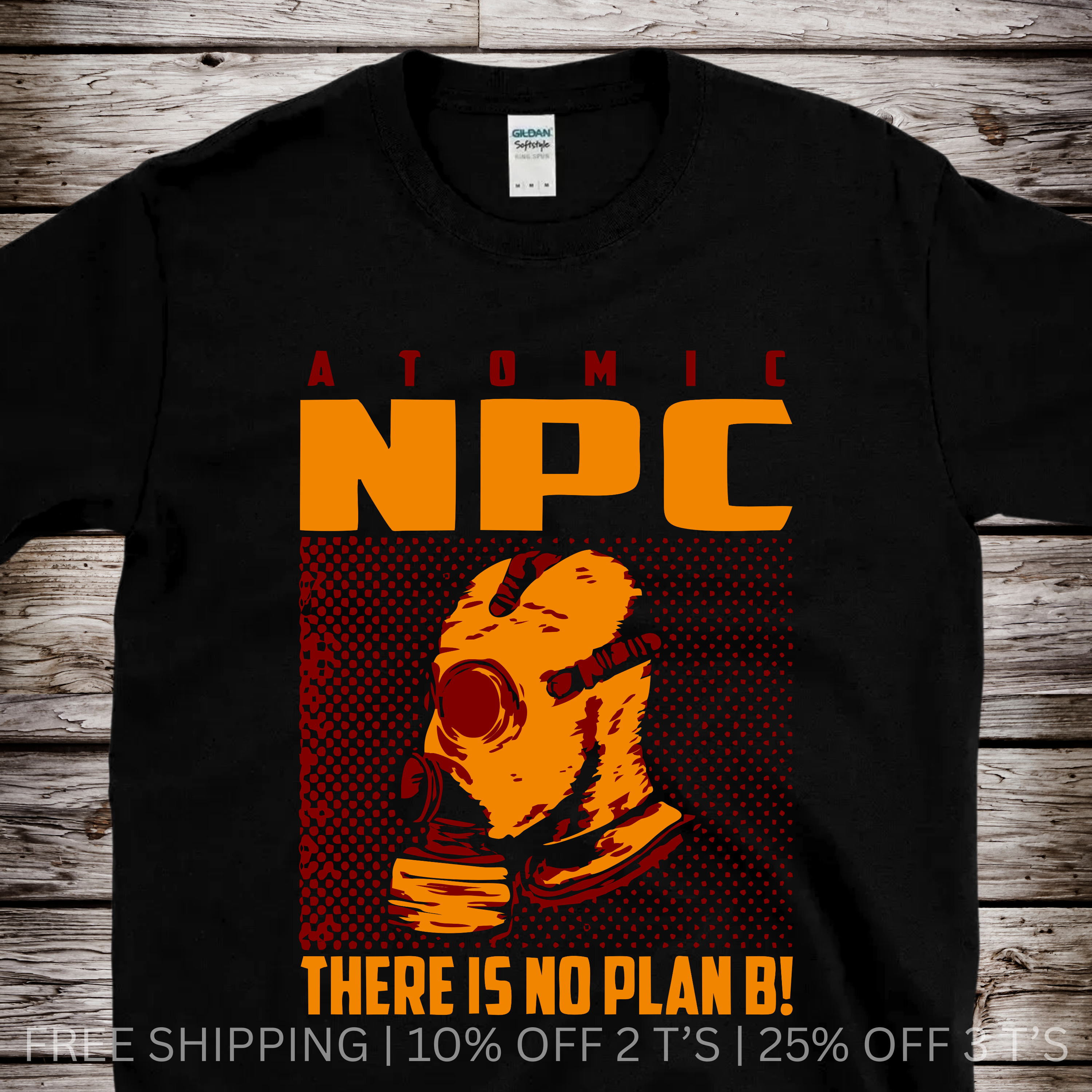 Atomic NPC  Meme | Free Shipping | 10% Off 2 Tees · 25% Off 3