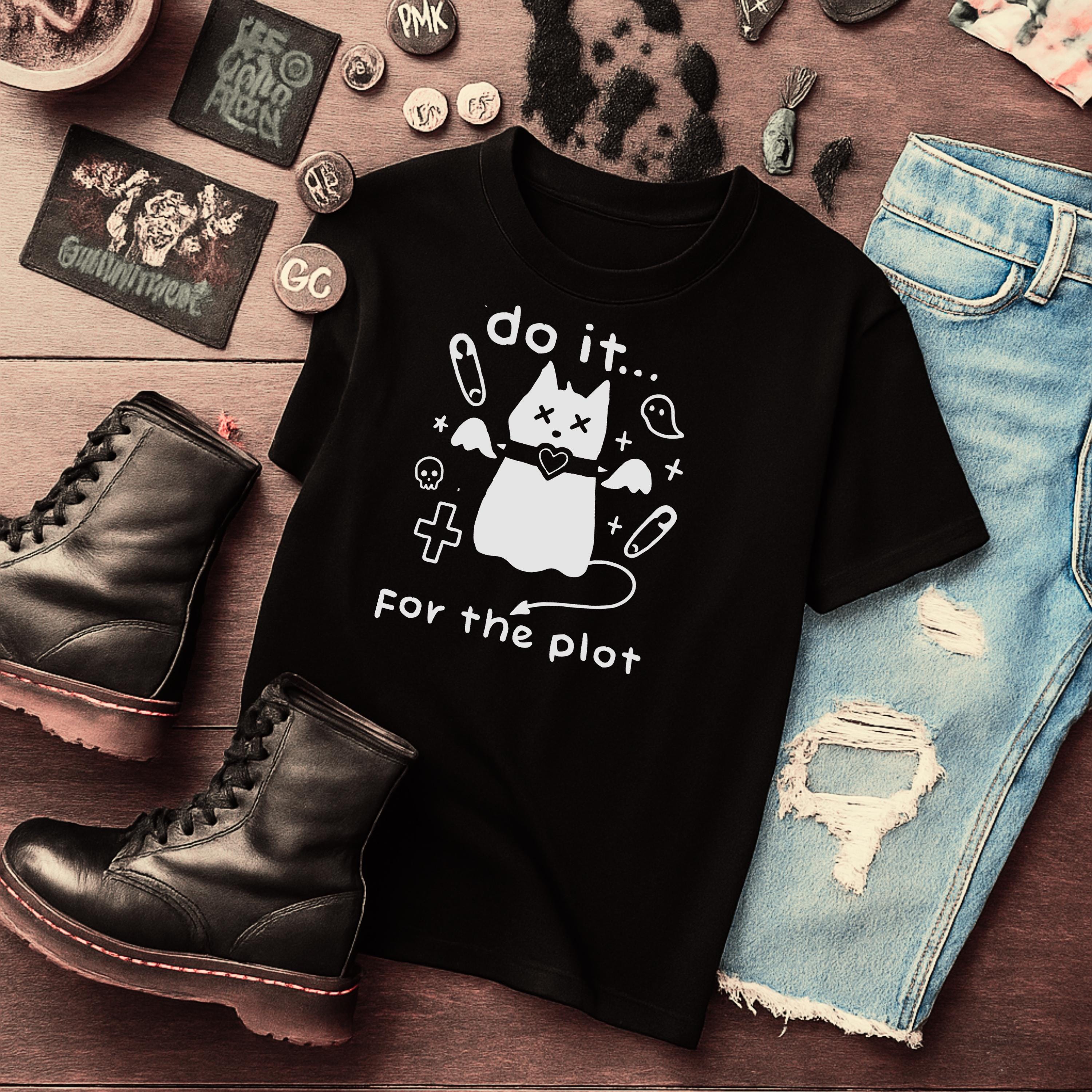 Do It For The Plot | Free Shipping | 10% Off 2 Tees · 25% Off 3