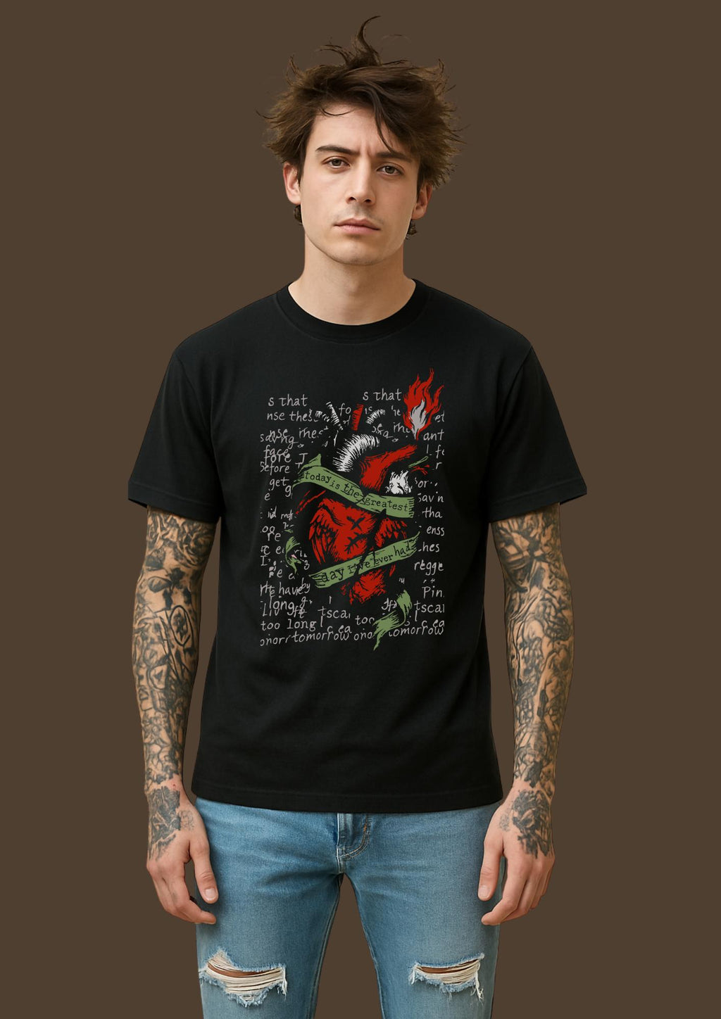 Greatest Day Heart Art | Free Shipping | 10% Off 2 Tees · 25% Off 3