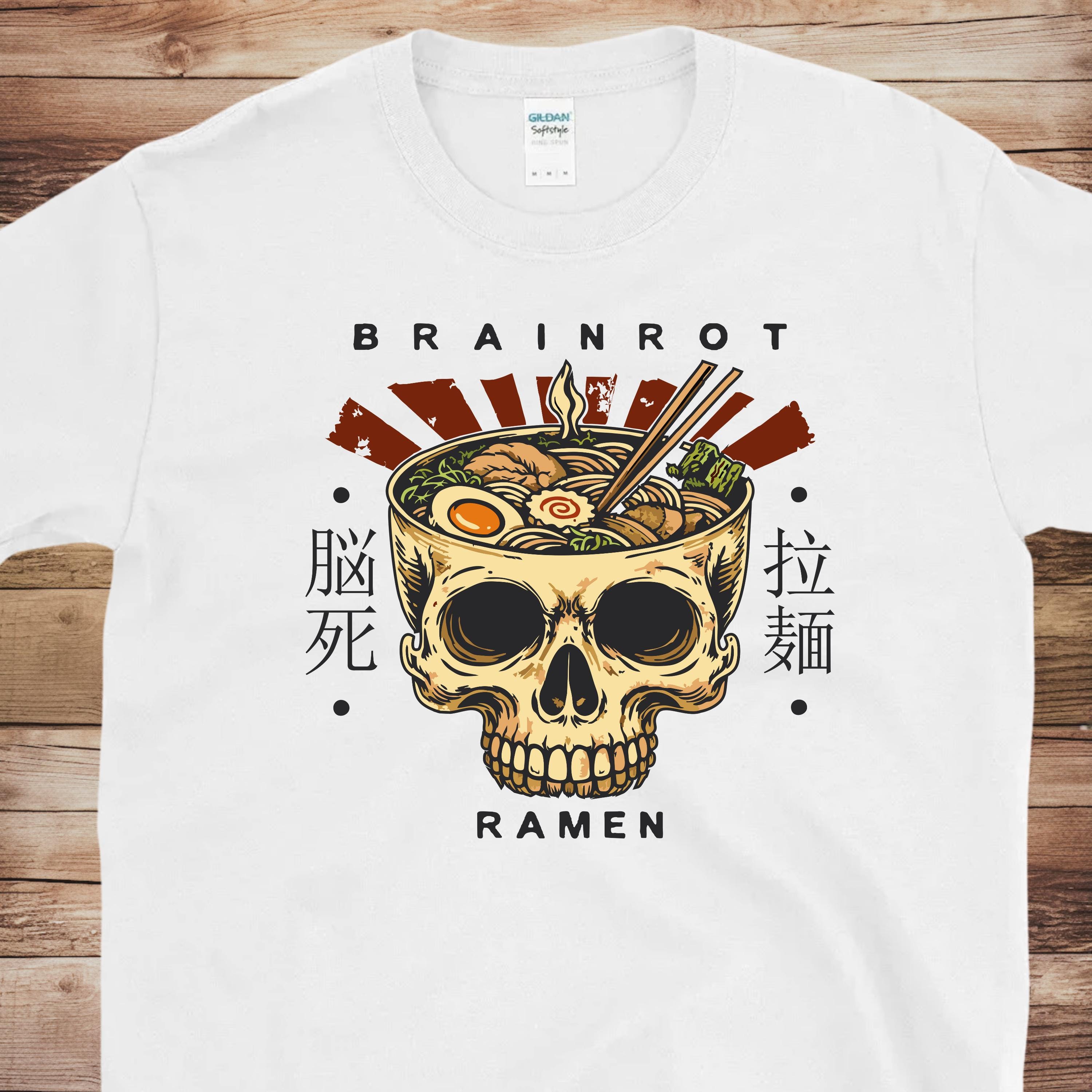 Brain Rot Ramen | Free Shipping | 10% Off 2 Tees · 25% Off 3
