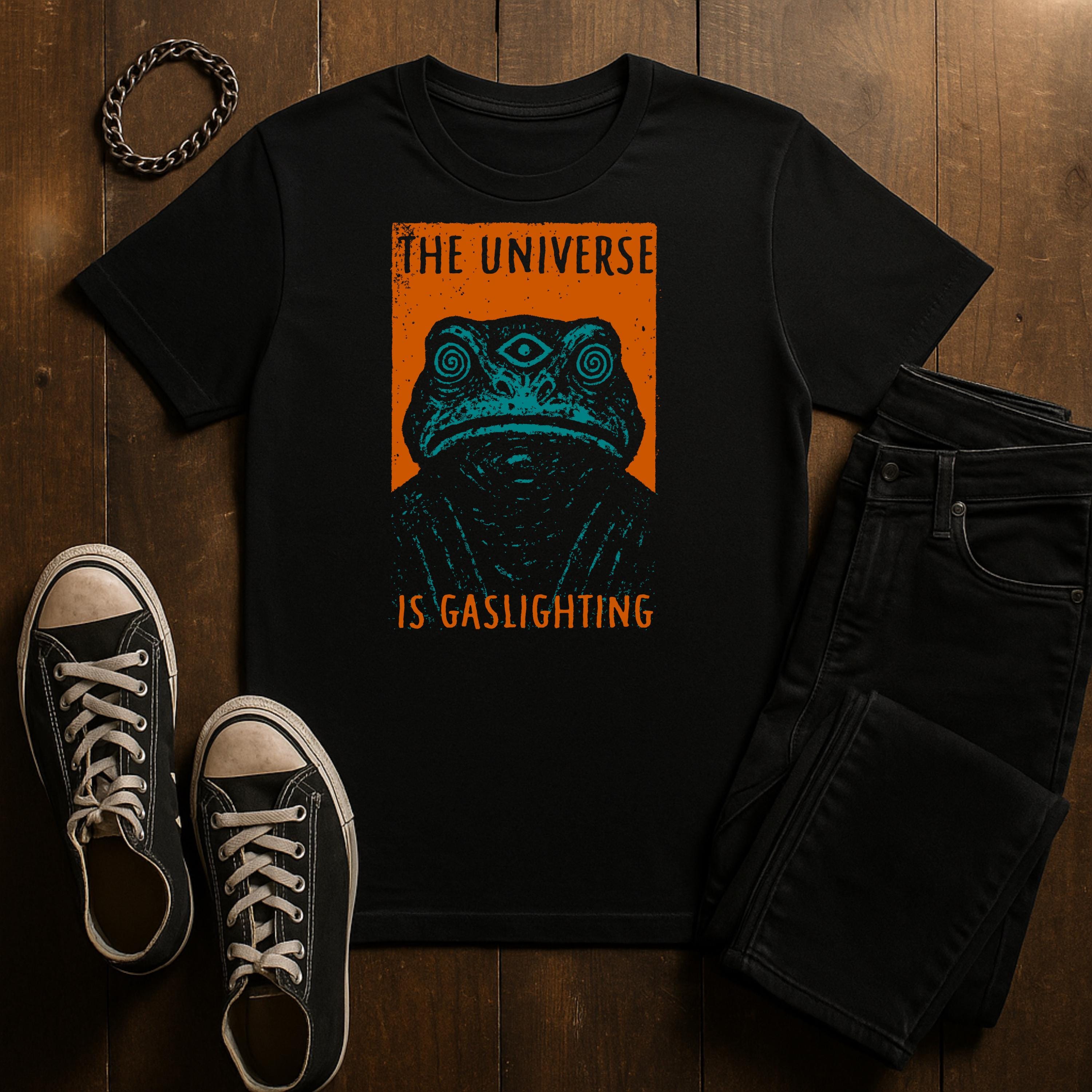 Gaslighting Universe Toad | Free Shipping | 10% Off 2 Tees · 25% Off 3