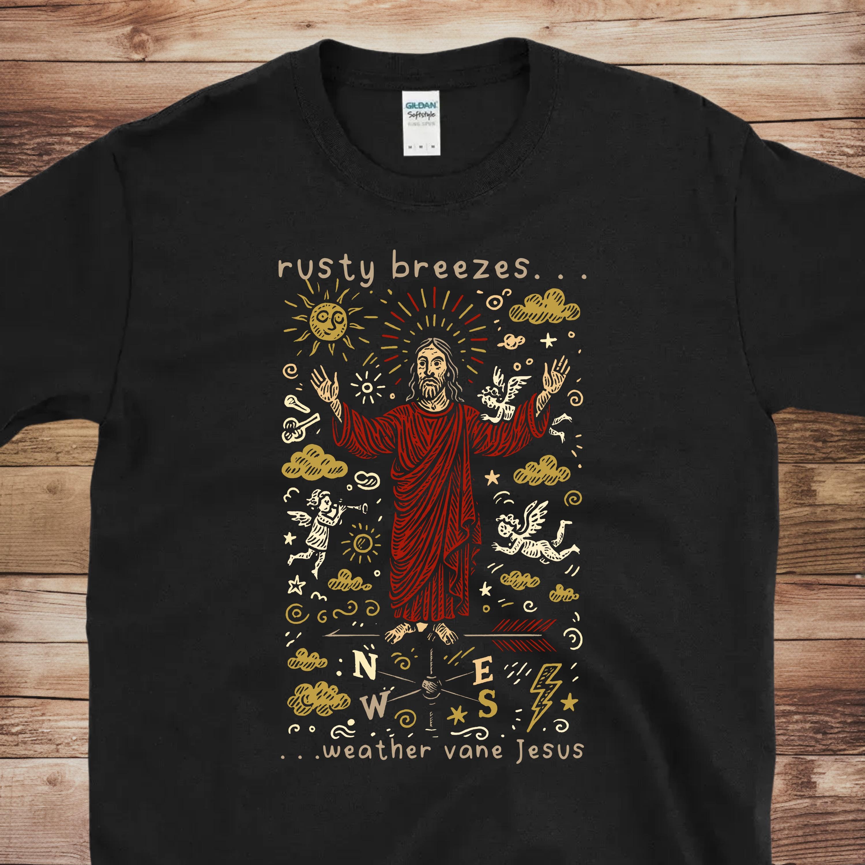 Rusty Breezes Weather Vane Jesus | Free Shipping | 10% Off 2 Tees · 25% Off 3