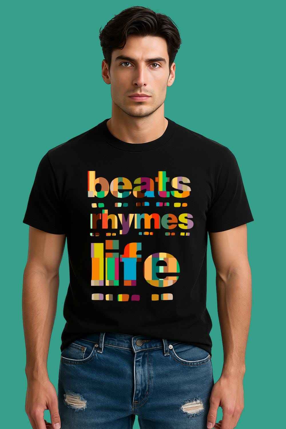 Beats Rhymes Life Tee | Free Shipping | 10% Off 2 Tees · 25% Off 3