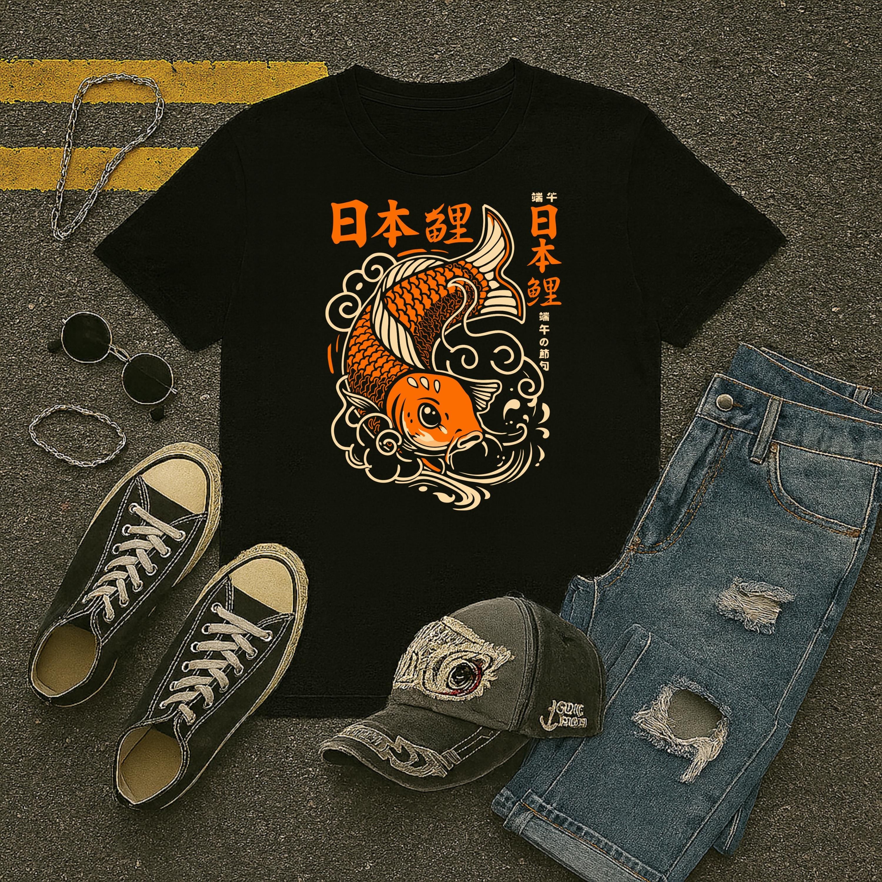 Japanese Koi Fish | Free Shipping | 10% Off 2 Tees · 25% Off 3