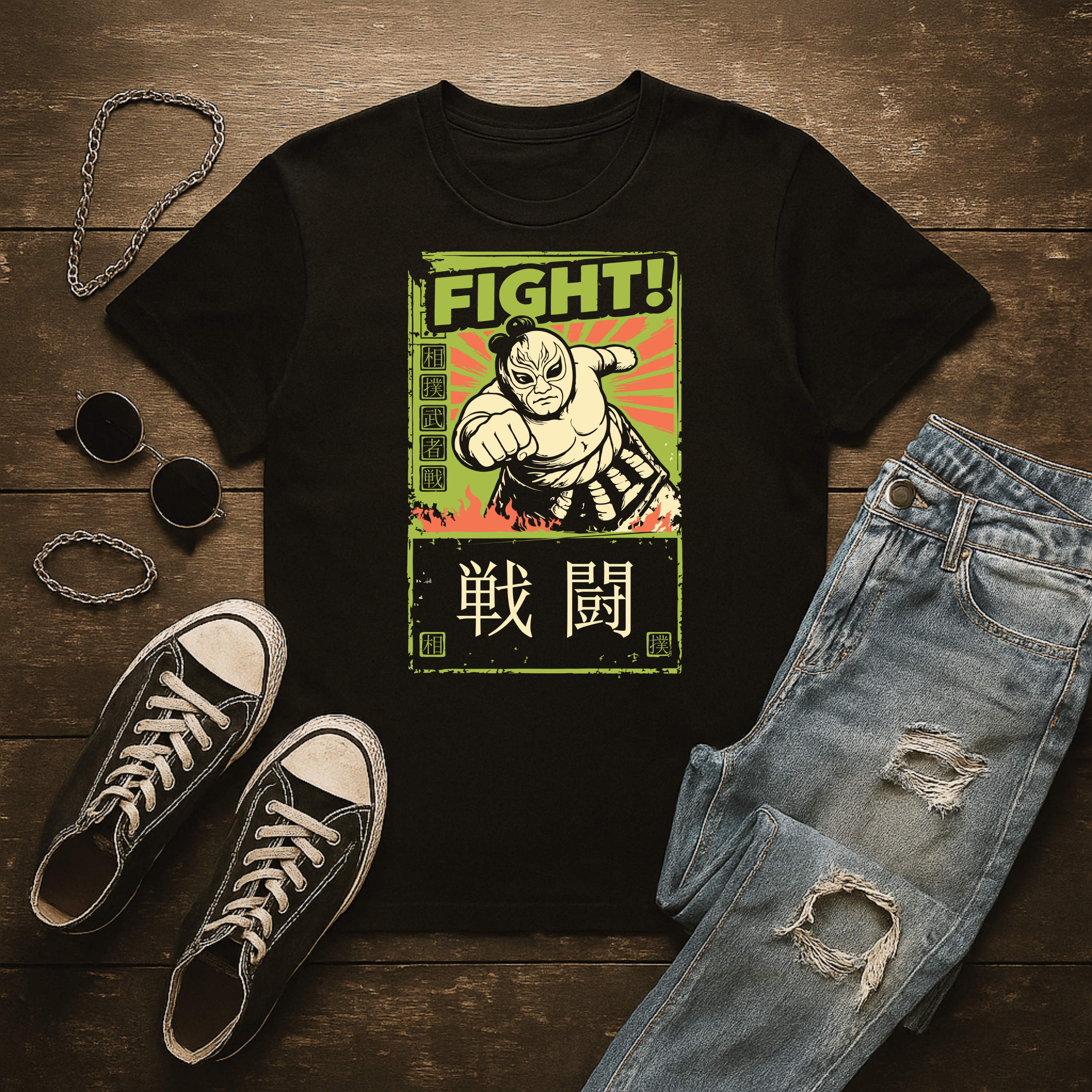 Fight ! Sumo Warrior| Free Shipping | 10% Off 2 Tees · 25% Off 3