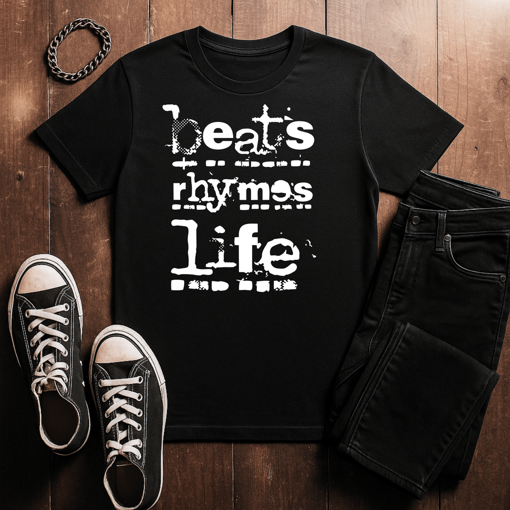 Beats Rhymes Life | Free Shipping | 10% Off 2 Tees · 25% Off 3