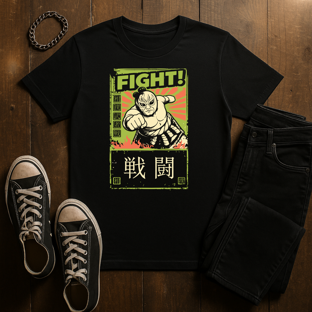 Fight ! Sumo Warrior| Free Shipping | 10% Off 2 Tees · 25% Off 3