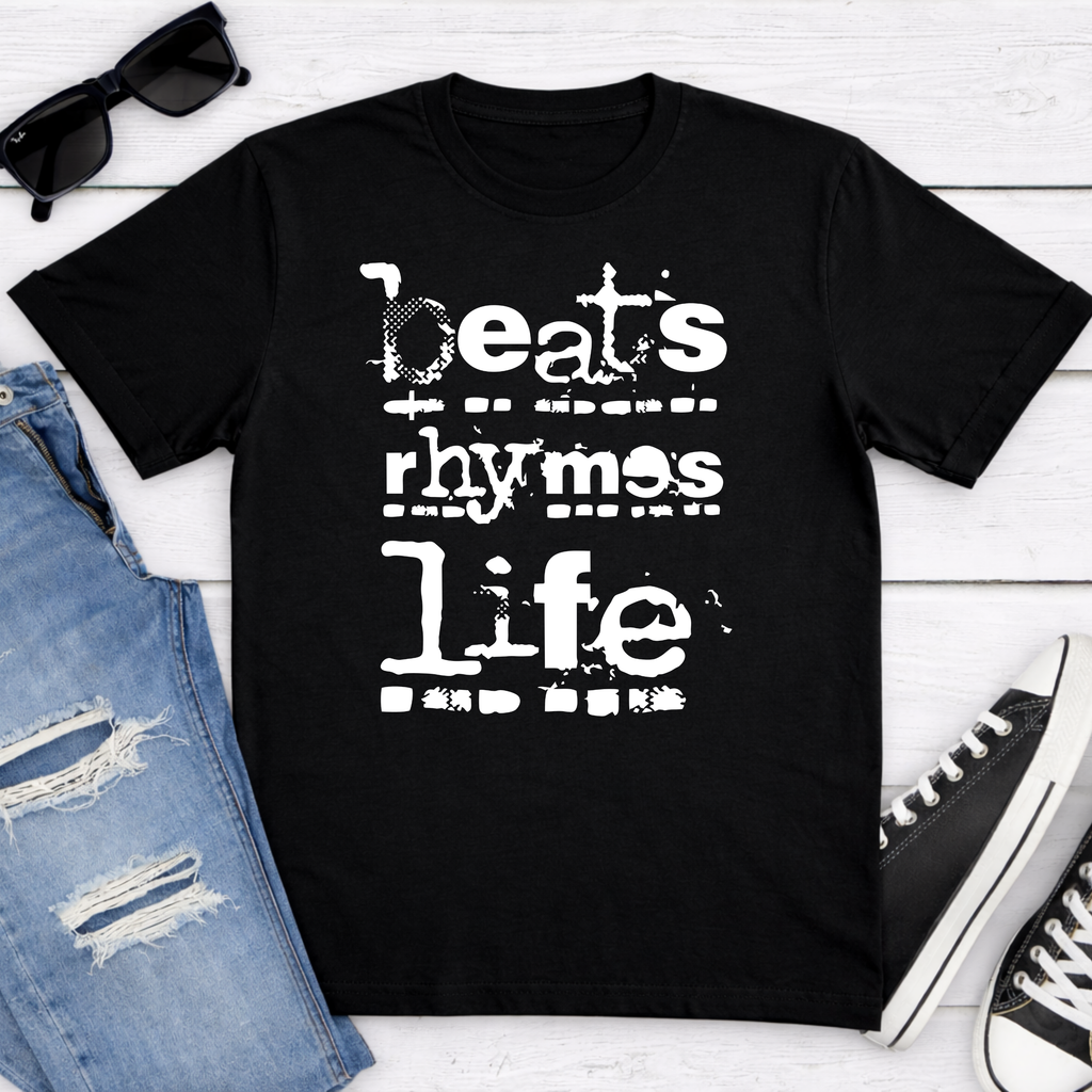 Beats Rhymes Life | Free Shipping | 10% Off 2 Tees · 25% Off 3