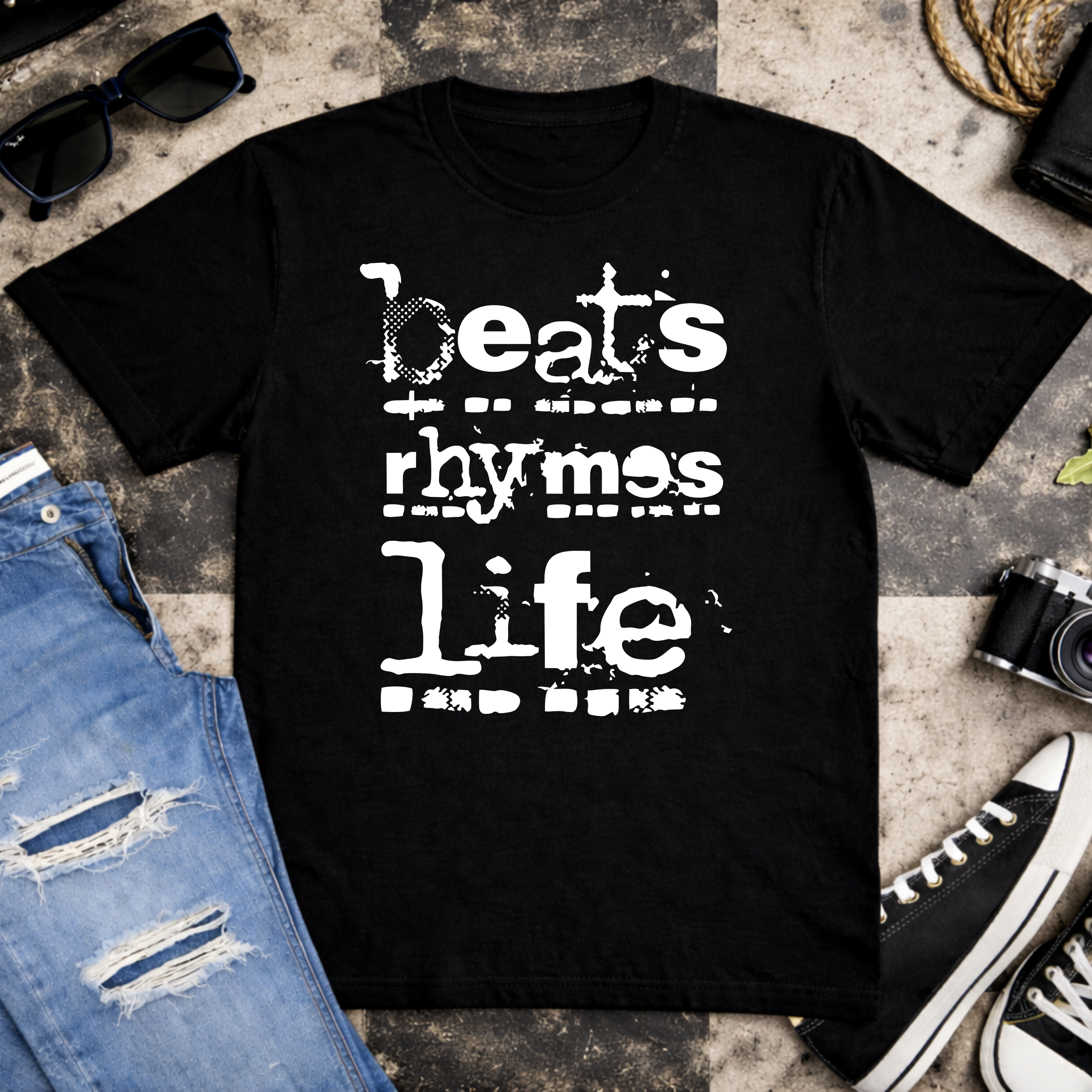 Beats Rhymes Life | Free Shipping | 10% Off 2 Tees · 25% Off 3