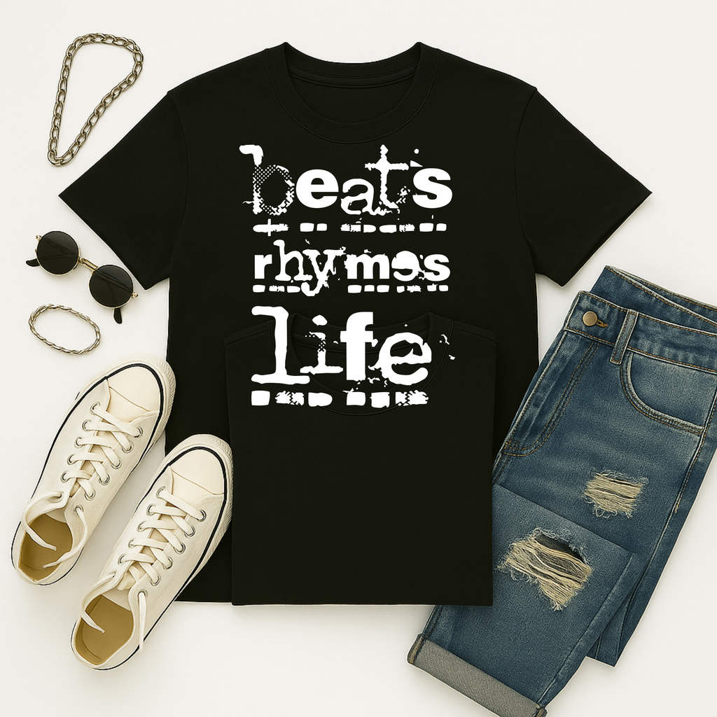 Beats Rhymes Life | Free Shipping | 10% Off 2 Tees · 25% Off 3