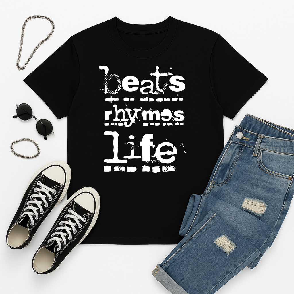 Beats Rhymes Life | Free Shipping | 10% Off 2 Tees · 25% Off 3